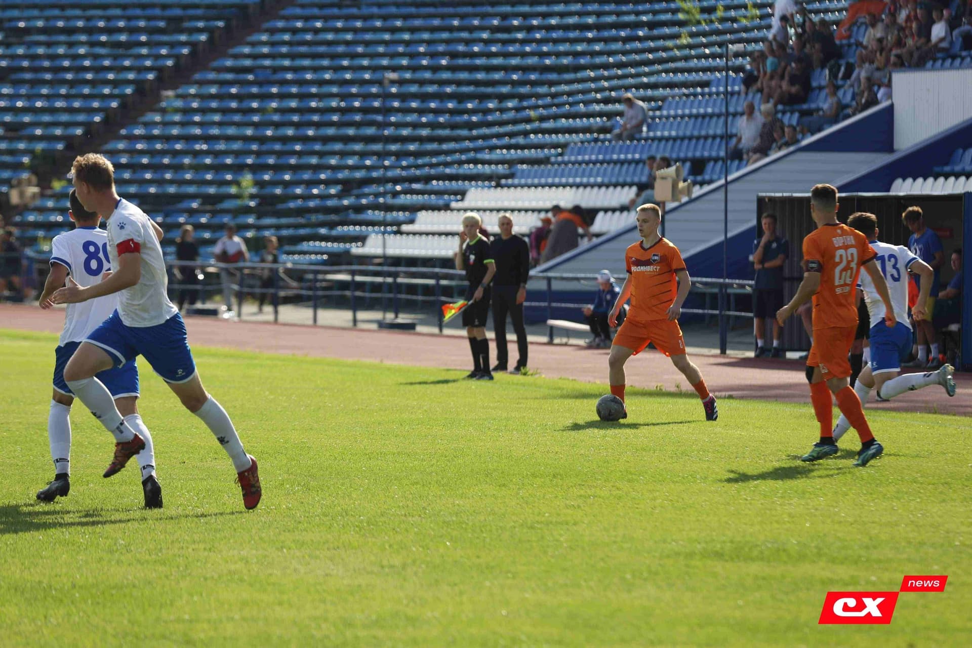 «Динамо-Барнаул-М» 1:2 «Темп». Третья лига. 12.07.2025. Владимир Мартынов («CX News») — кадр 140