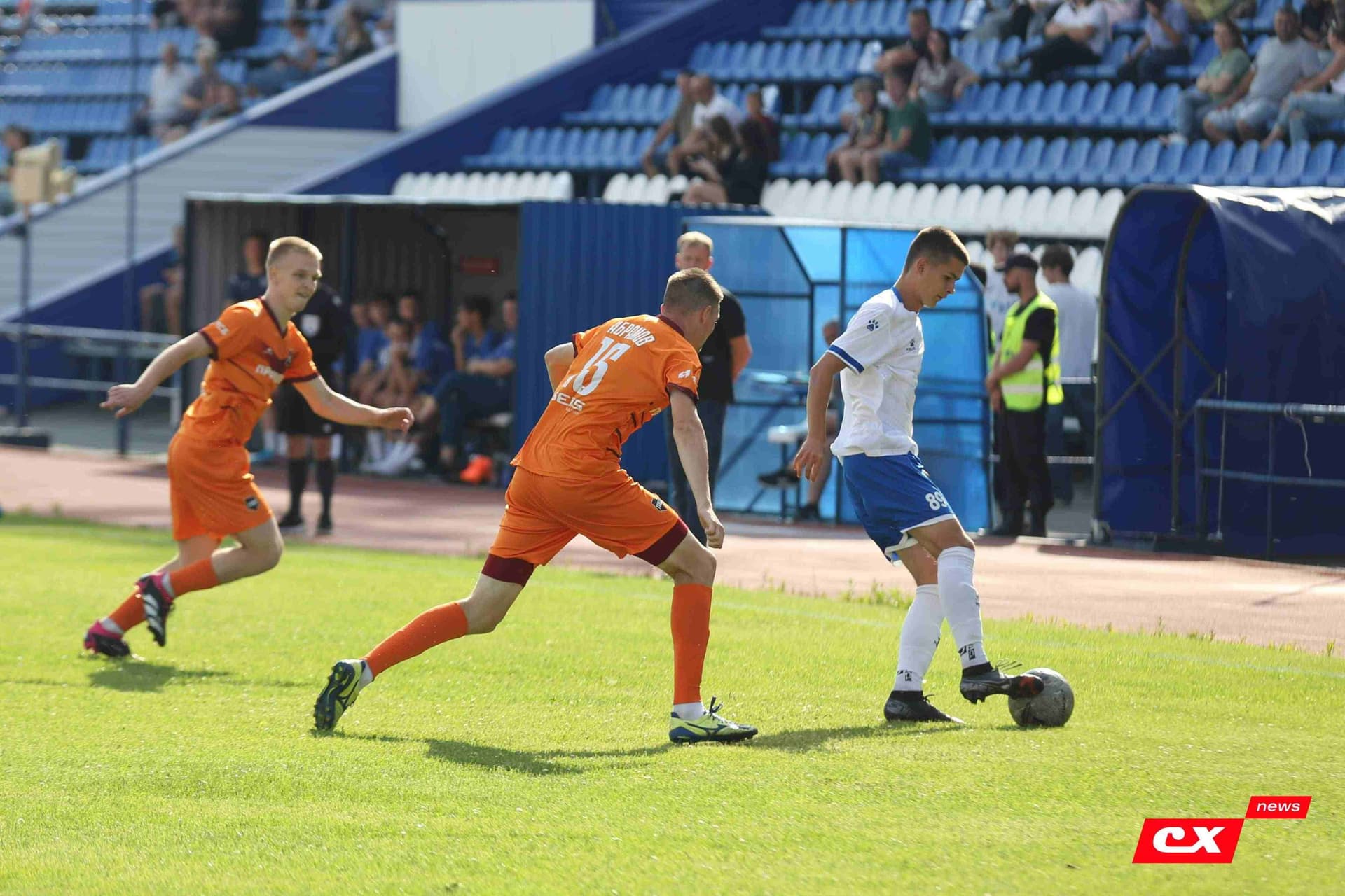 «Динамо-Барнаул-М» 1:2 «Темп». Третья лига. 12.07.2025. Владимир Мартынов («CX News») — кадр 149