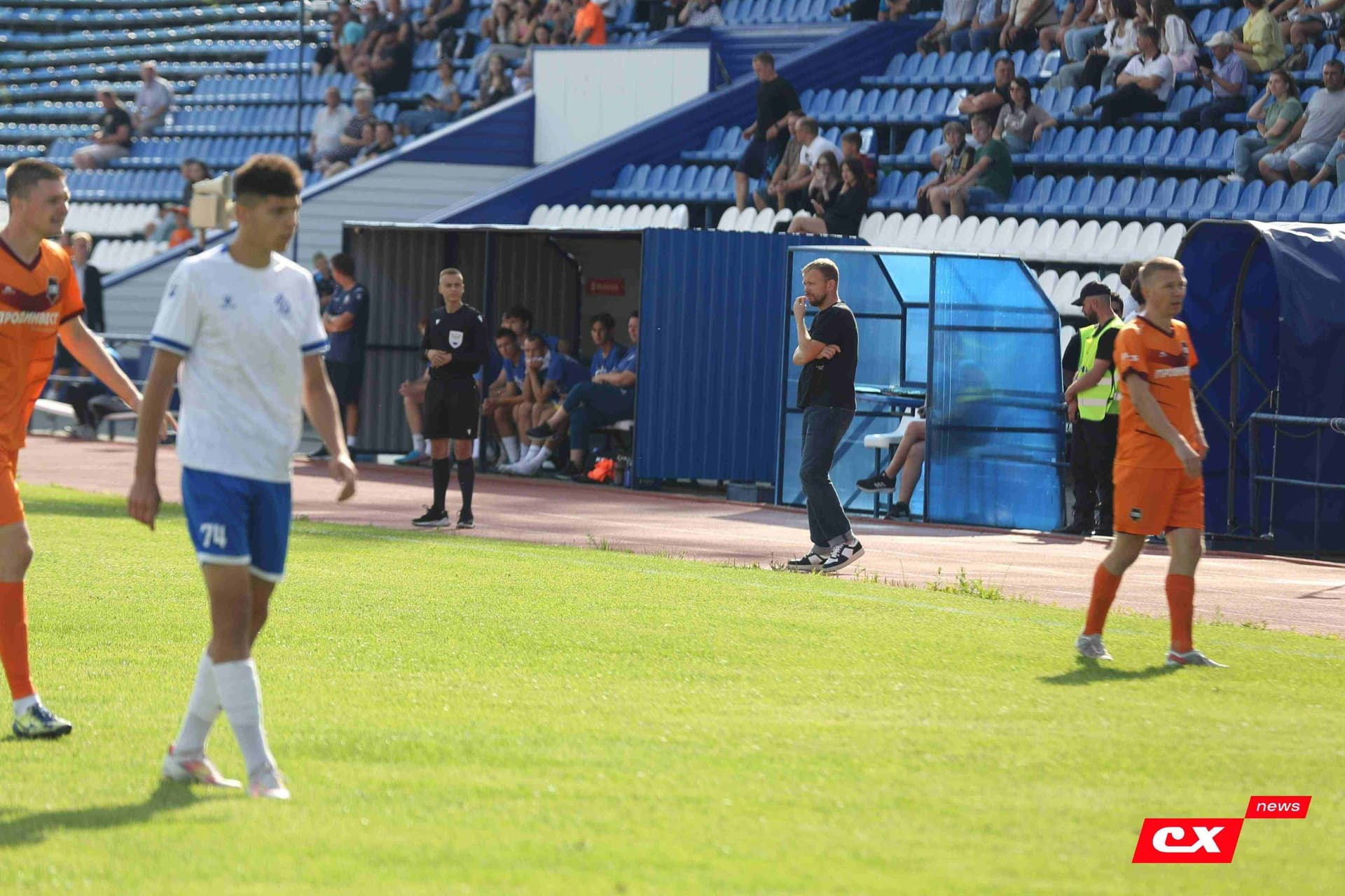 «Динамо-Барнаул-М» 1:2 «Темп». Третья лига. 12.07.2025. Владимир Мартынов («CX News») — кадр 150