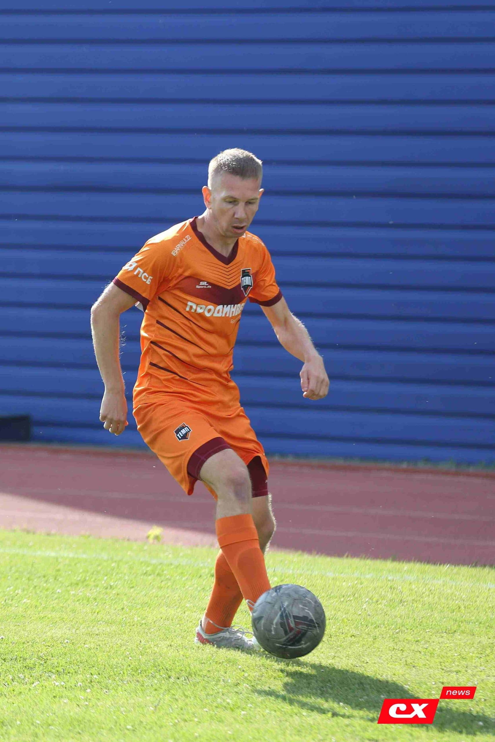 «Динамо-Барнаул-М» 1:2 «Темп». Третья лига. 12.07.2025. Владимир Мартынов («CX News») — кадр 159