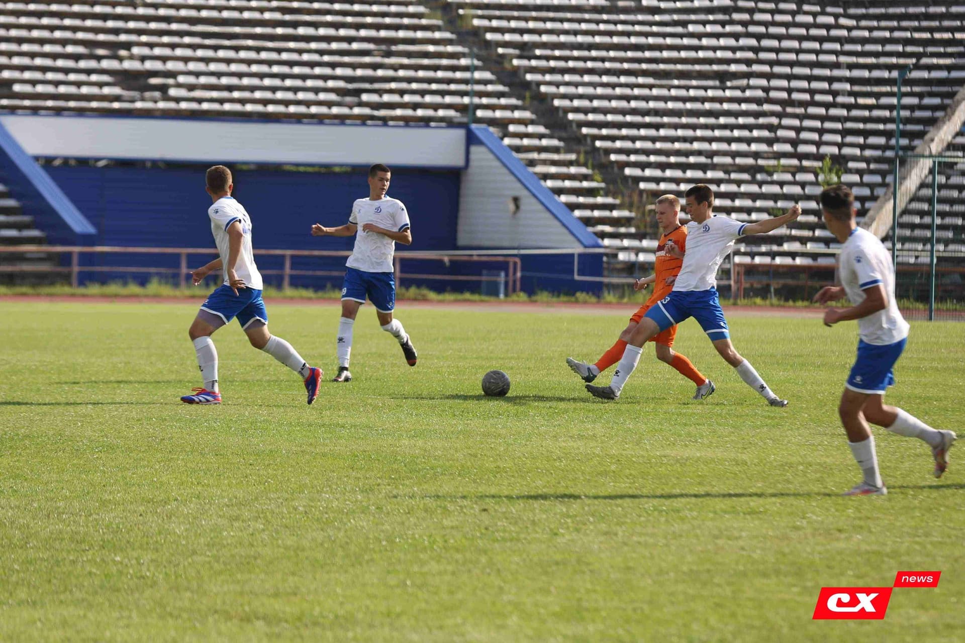 «Динамо-Барнаул-М» 1:2 «Темп». Третья лига. 12.07.2025. Владимир Мартынов («CX News») — кадр 173