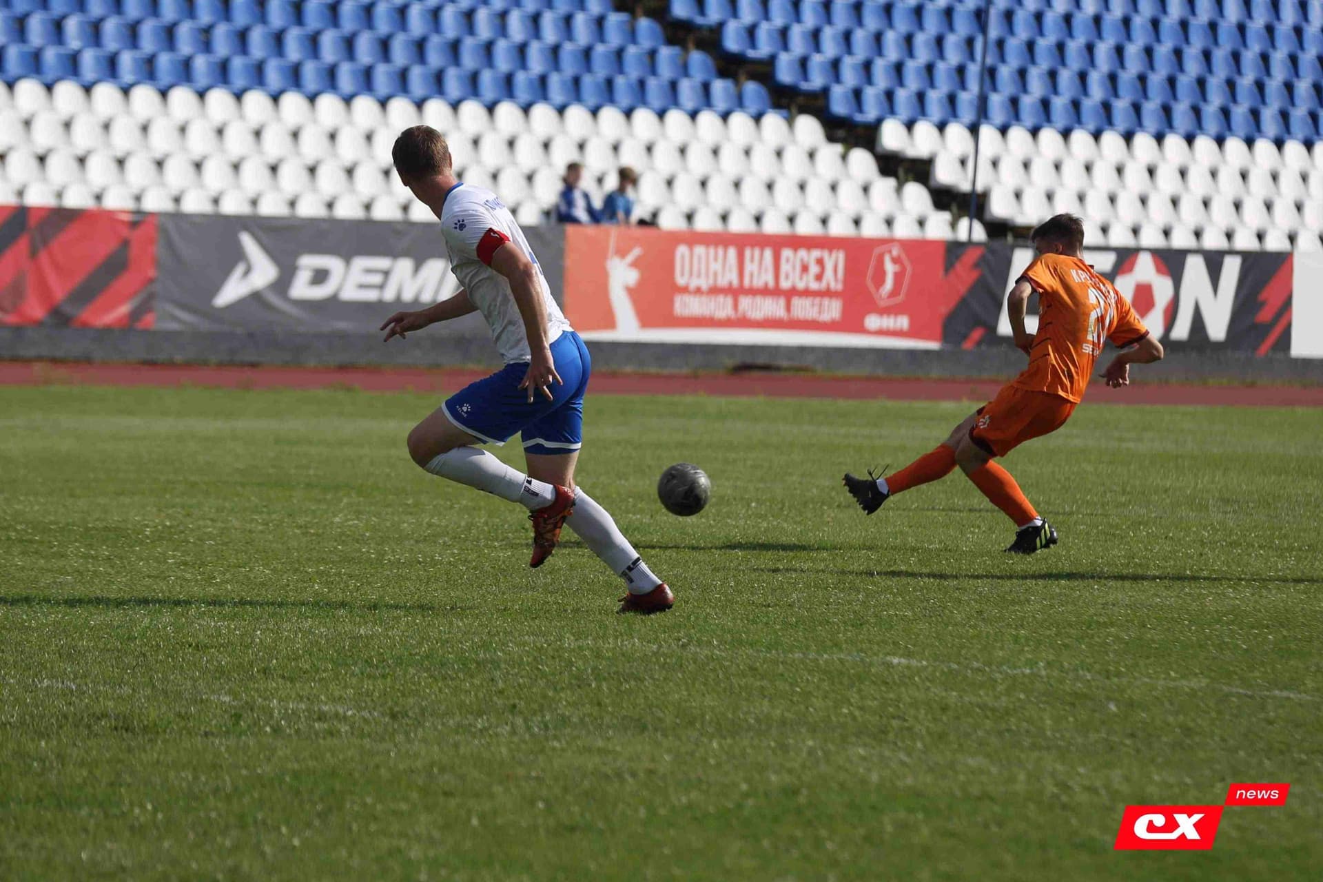 «Динамо-Барнаул-М» 1:2 «Темп». Третья лига. 12.07.2025. Владимир Мартынов («CX News») — кадр 174