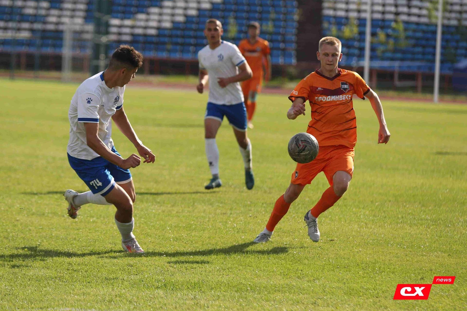 «Динамо-Барнаул-М» 1:2 «Темп». Третья лига. 12.07.2025. Владимир Мартынов («CX News») — кадр 180