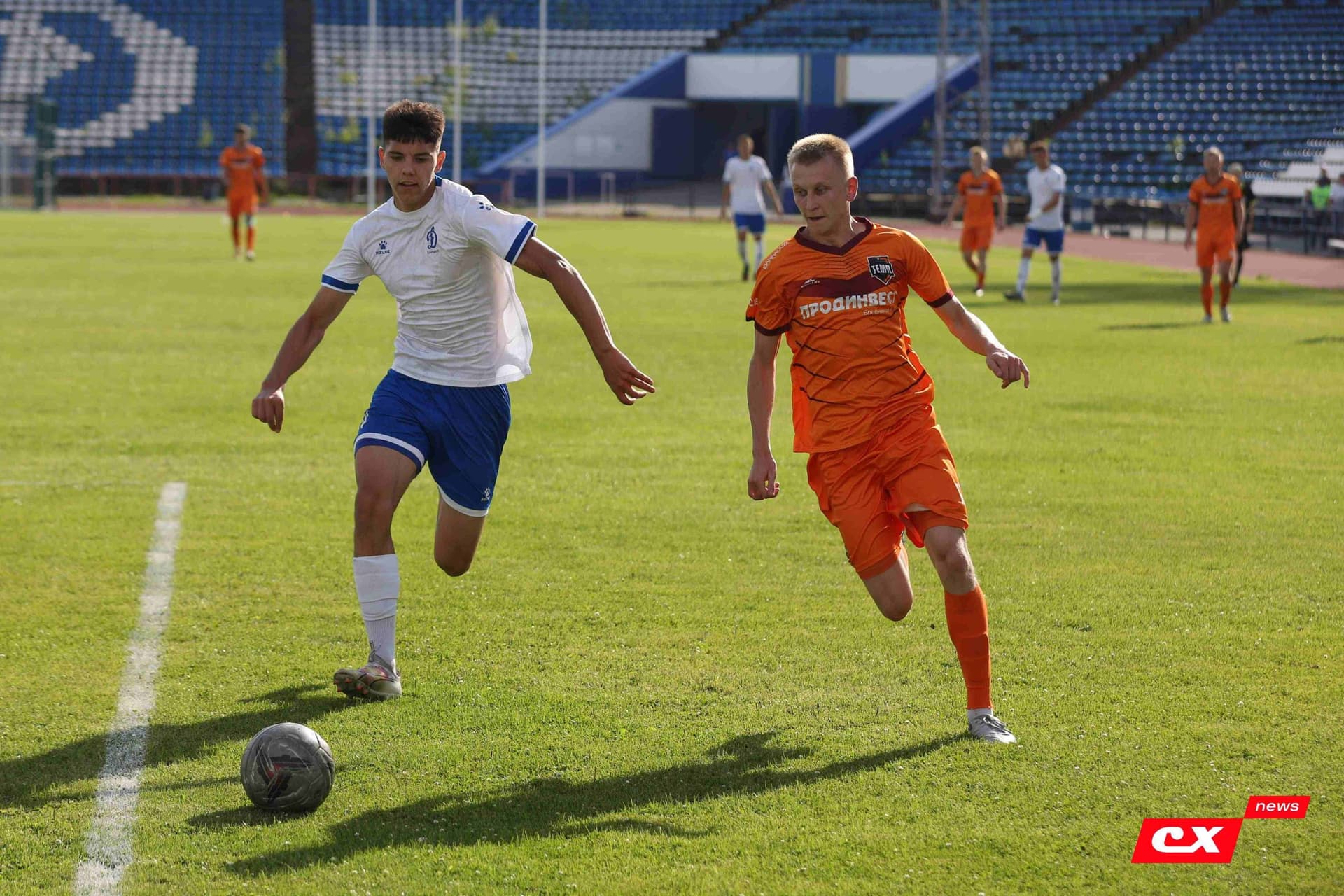 «Динамо-Барнаул-М» 1:2 «Темп». Третья лига. 12.07.2025. Владимир Мартынов («CX News») — кадр 182