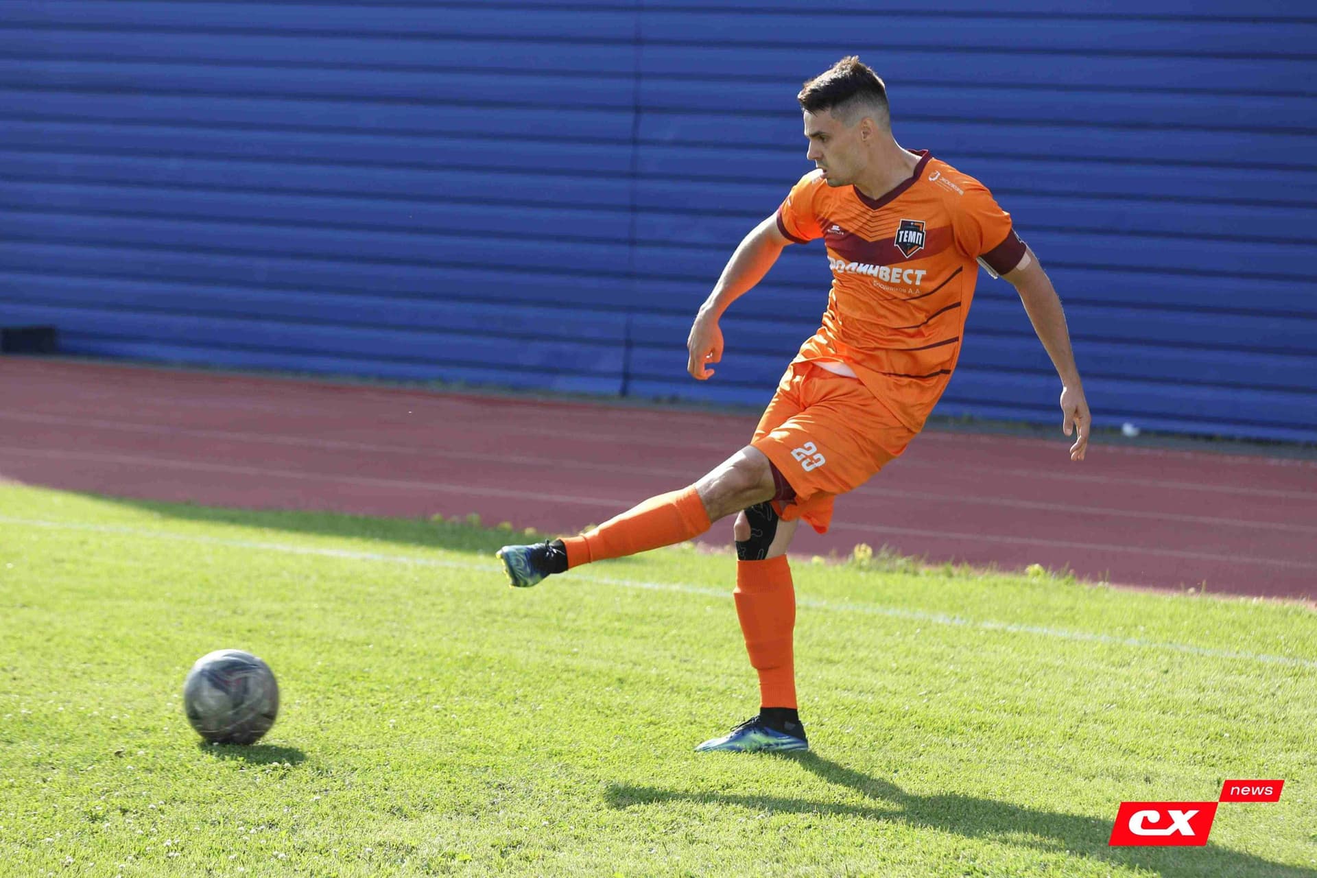 «Динамо-Барнаул-М» 1:2 «Темп». Третья лига. 12.07.2025. Владимир Мартынов («CX News») — кадр 186