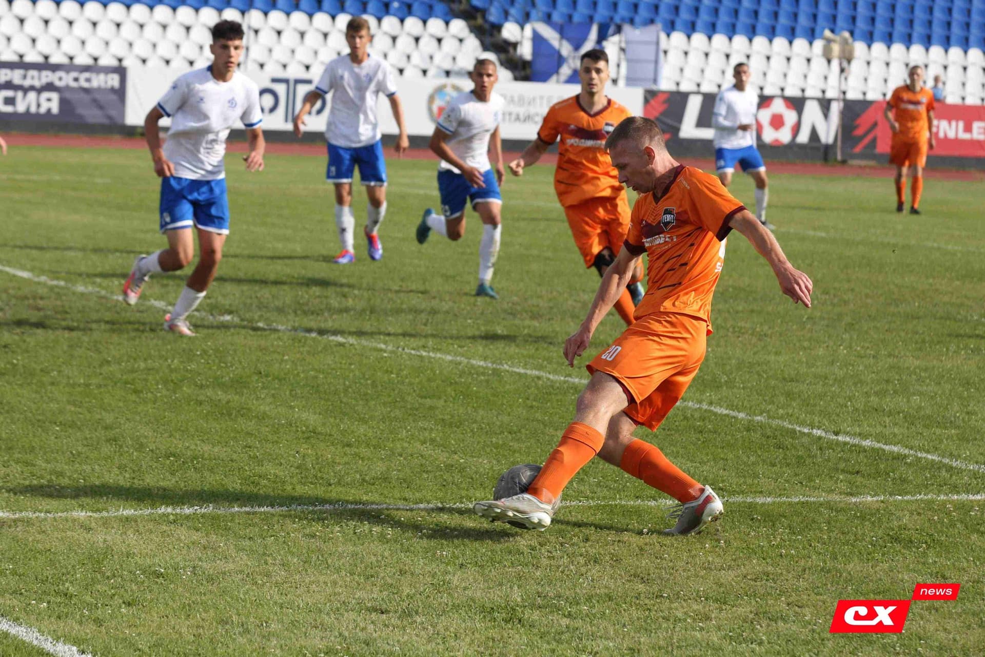 «Динамо-Барнаул-М» 1:2 «Темп». Третья лига. 12.07.2025. Владимир Мартынов («CX News») — кадр 192