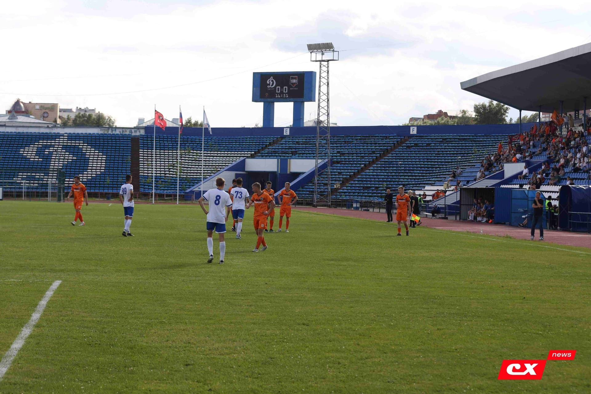 «Динамо-Барнаул-М» 1:2 «Темп». Третья лига. 12.07.2025. Владимир Мартынов («CX News») — кадр 197