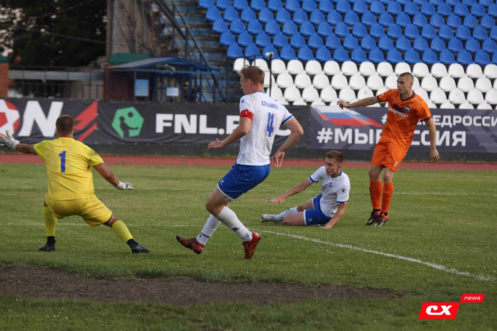 «Динамо-Барнаул-М» 1:2 «Темп». Третья лига. 12.07.2025. Владимир Мартынов («CX News») — кадр 208