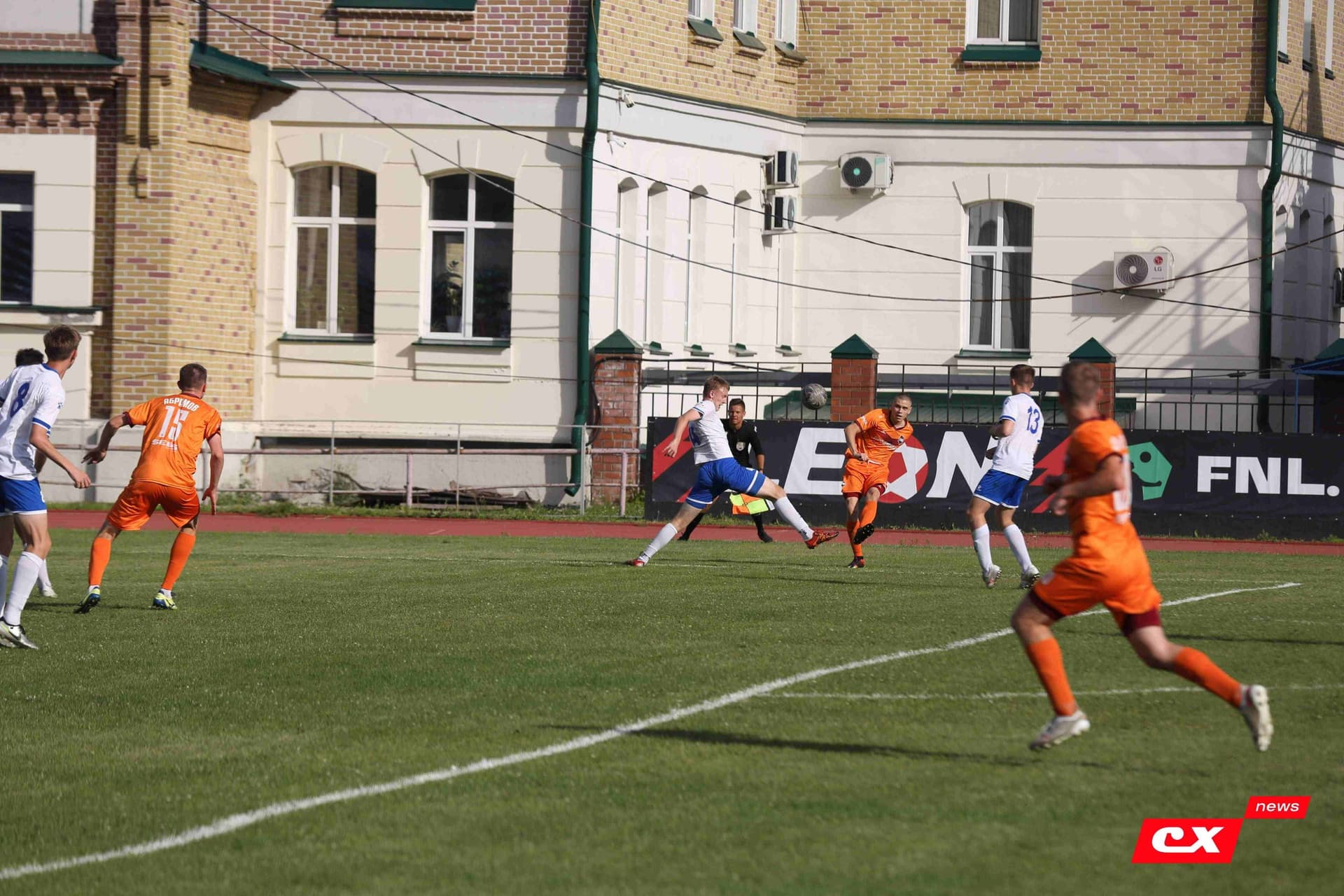 «Динамо-Барнаул-М» 1:2 «Темп». Третья лига. 12.07.2025. Владимир Мартынов («CX News») — кадр 209