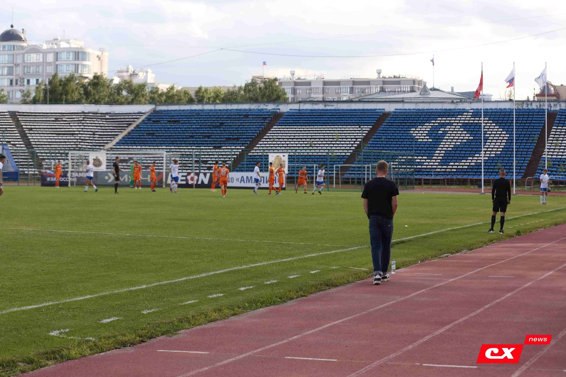«Динамо-Барнаул-М» 1:2 «Темп». Третья лига. 12.07.2025. Владимир Мартынов («CX News») — кадр 226