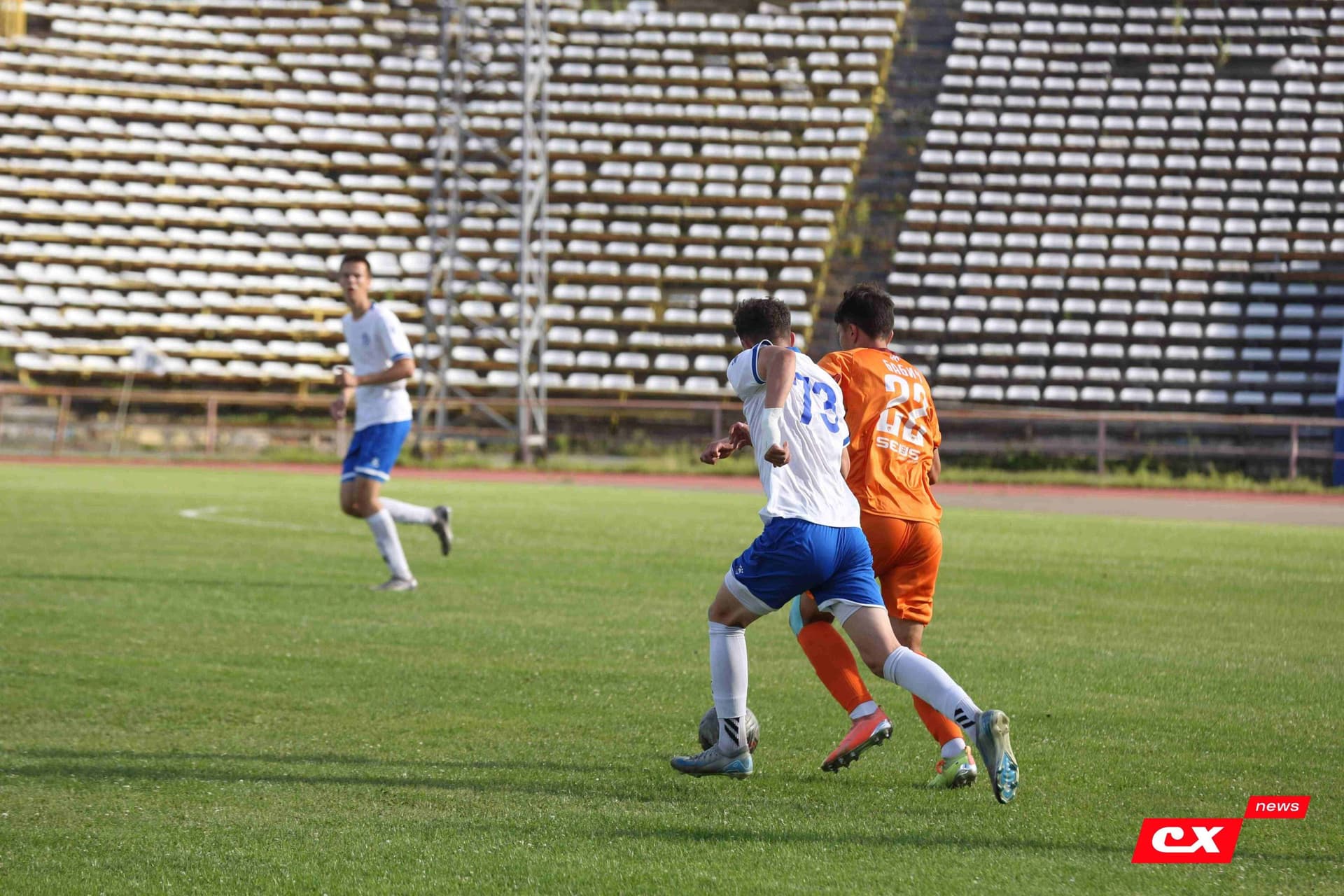 «Динамо-Барнаул-М» 1:2 «Темп». Третья лига. 12.07.2025. Владимир Мартынов («CX News») — кадр 228