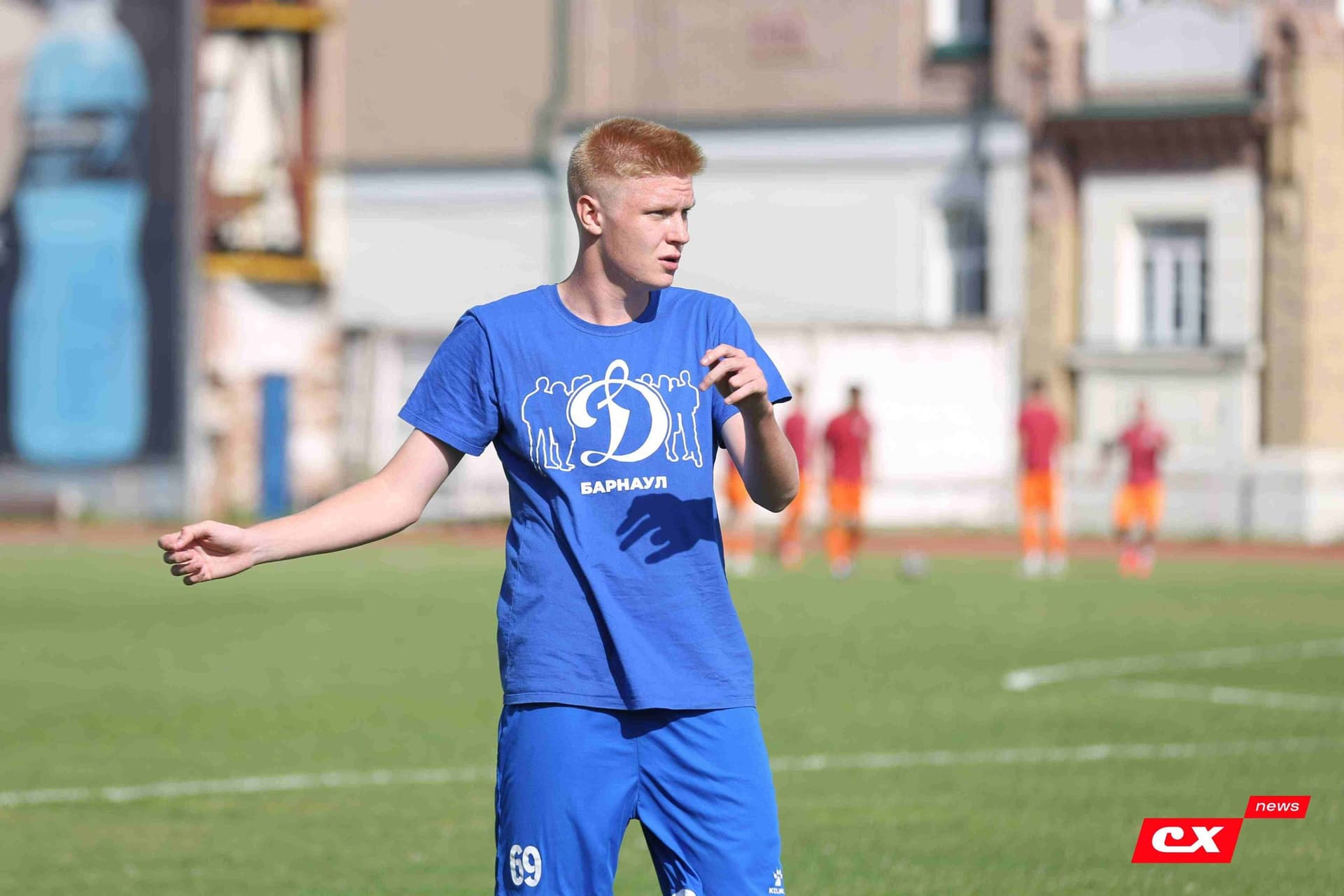 «Динамо-Барнаул-М» 1:2 «Темп». Третья лига. 12.07.2025. Владимир Мартынов («CX News») — кадр 32