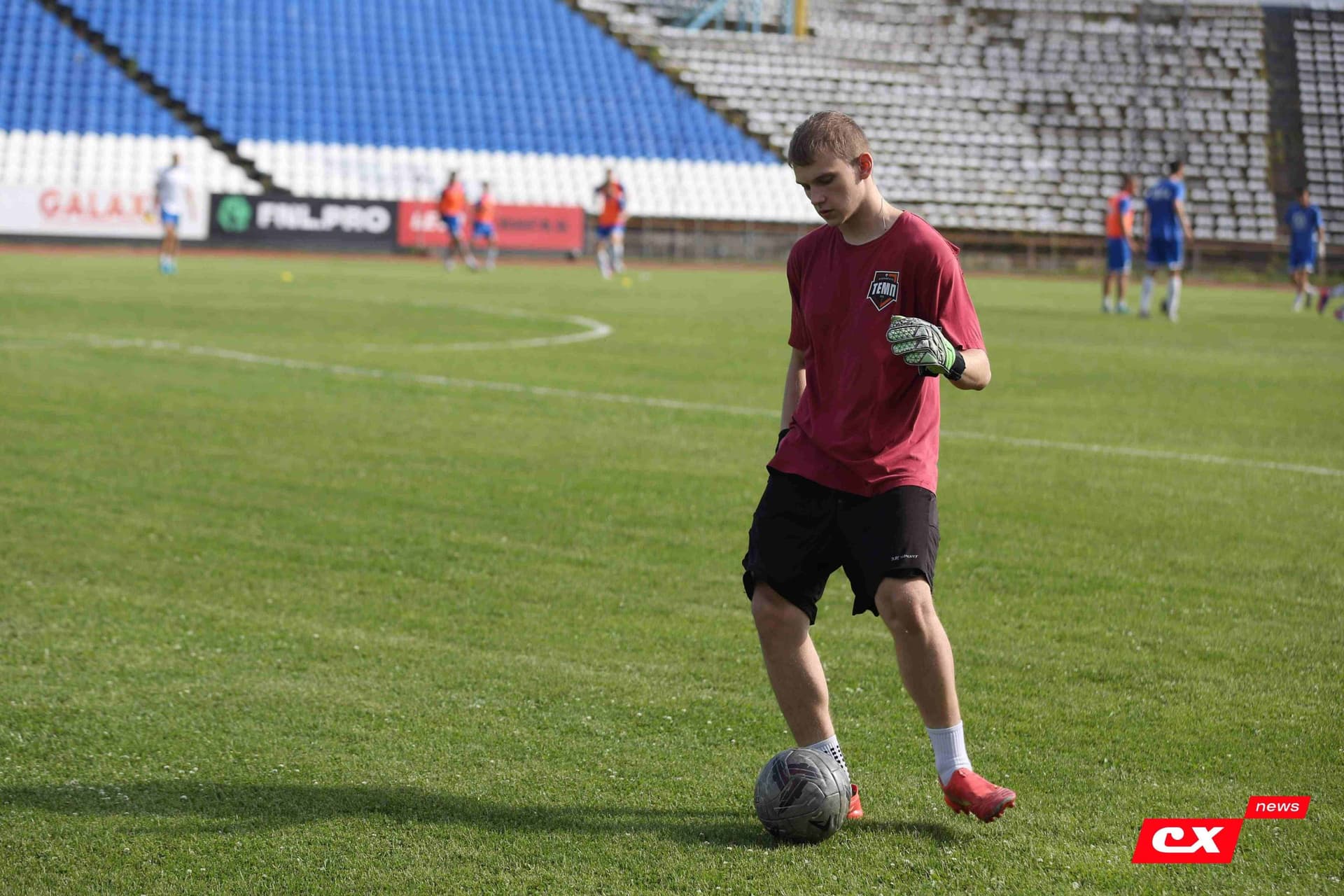 «Динамо-Барнаул-М» 1:2 «Темп». Третья лига. 12.07.2025. Владимир Мартынов («CX News») — кадр 46