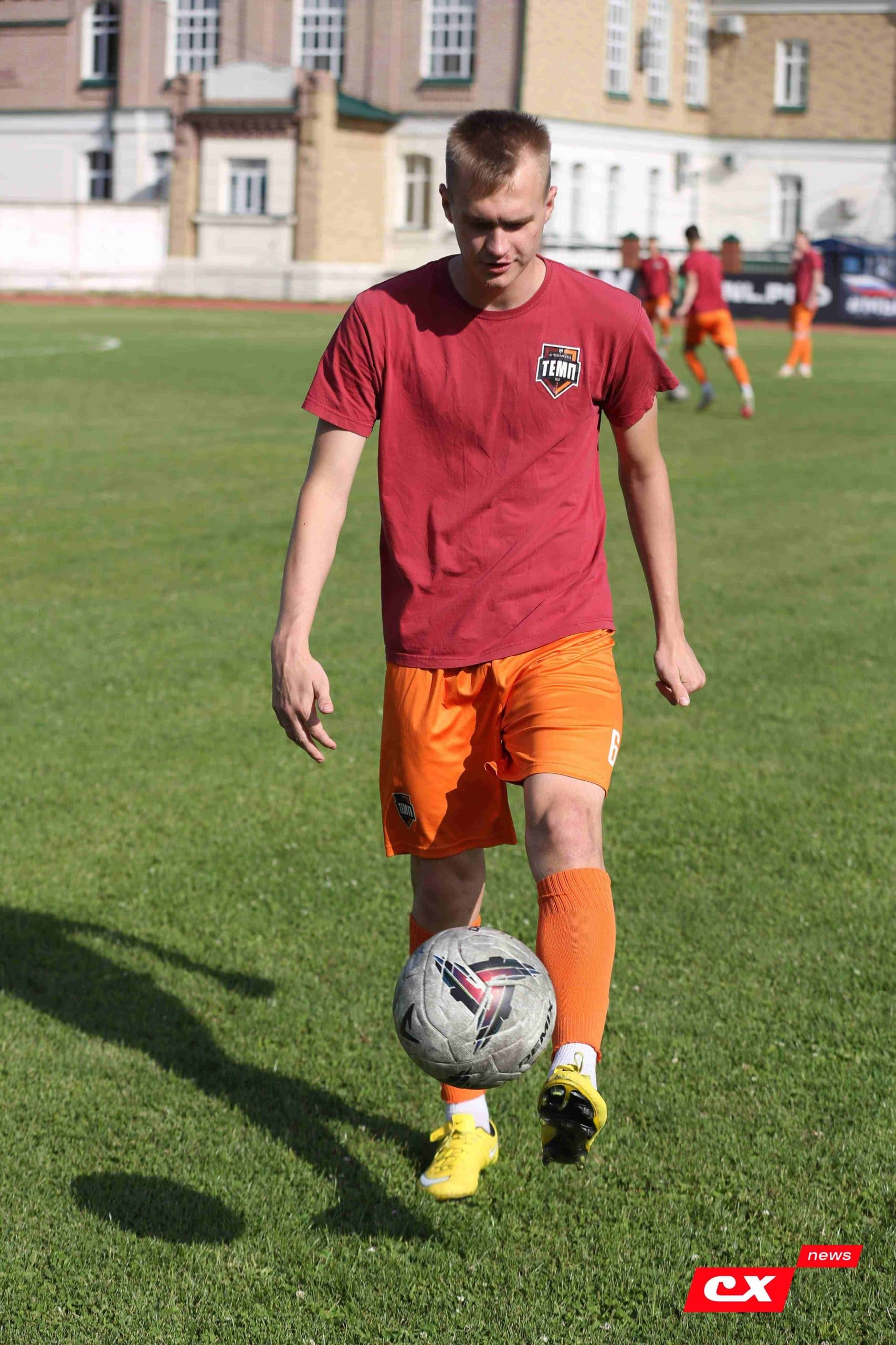 «Динамо-Барнаул-М» 1:2 «Темп». Третья лига. 12.07.2025. Владимир Мартынов («CX News») — кадр 81