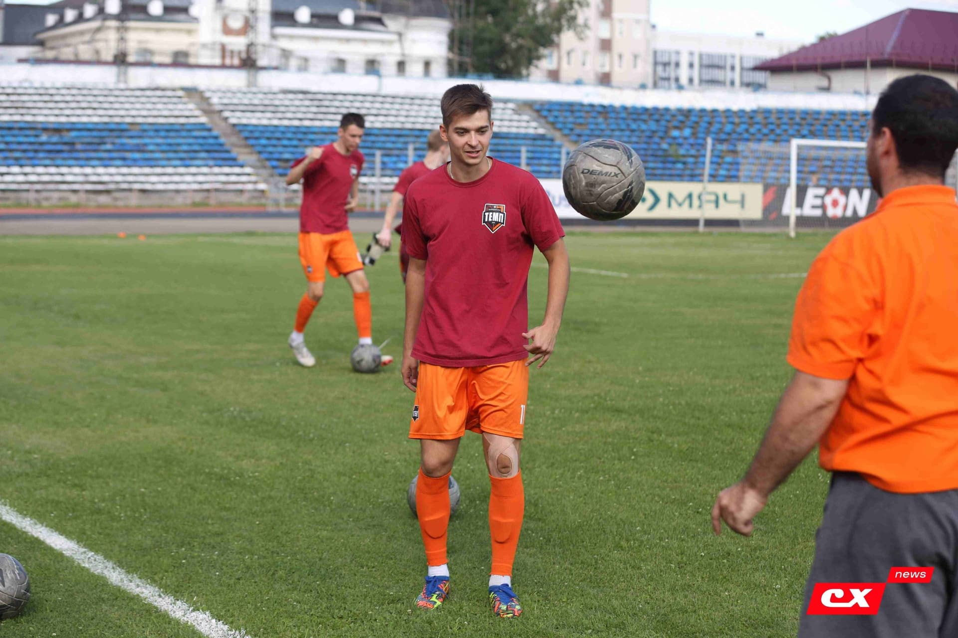 «Динамо-Барнаул-М» 1:2 «Темп». Третья лига. 12.07.2025. Владимир Мартынов («CX News») — кадр 94