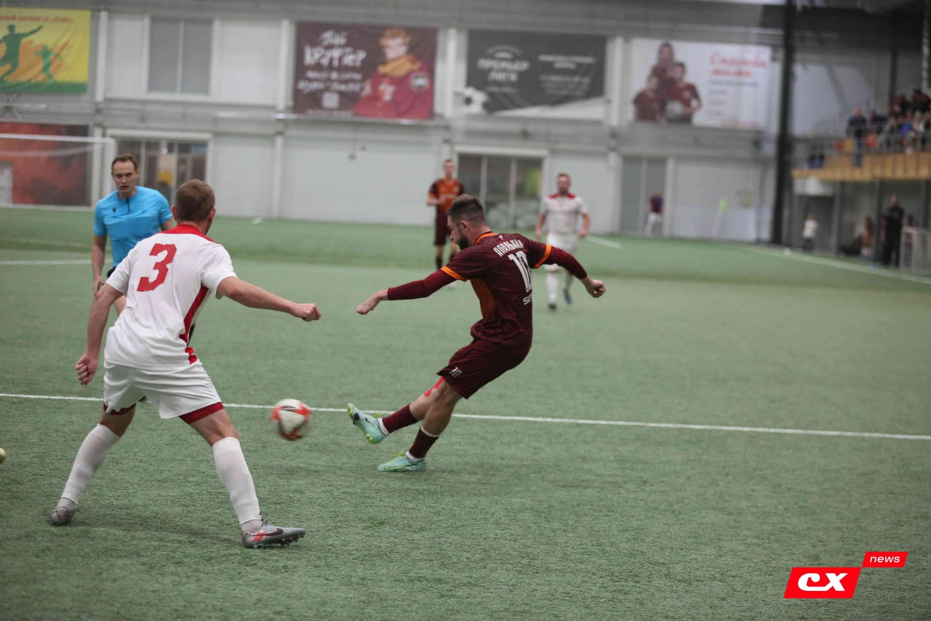 «Темп» 1:2 «Полимер». Кубок Алтайского края. 29.09.2023. CX News — кадр 114