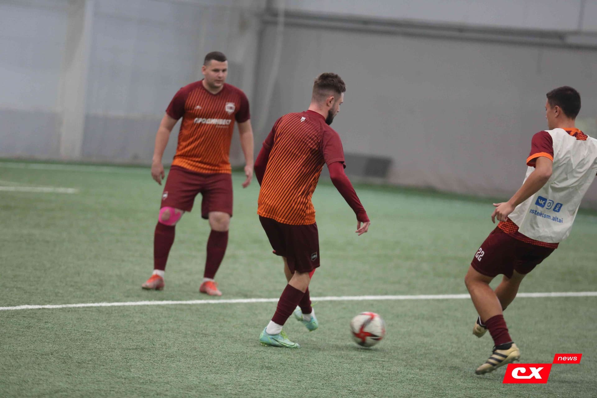 «Темп» 1:2 «Полимер». Кубок Алтайского края. 29.09.2023. CX News — кадр 13