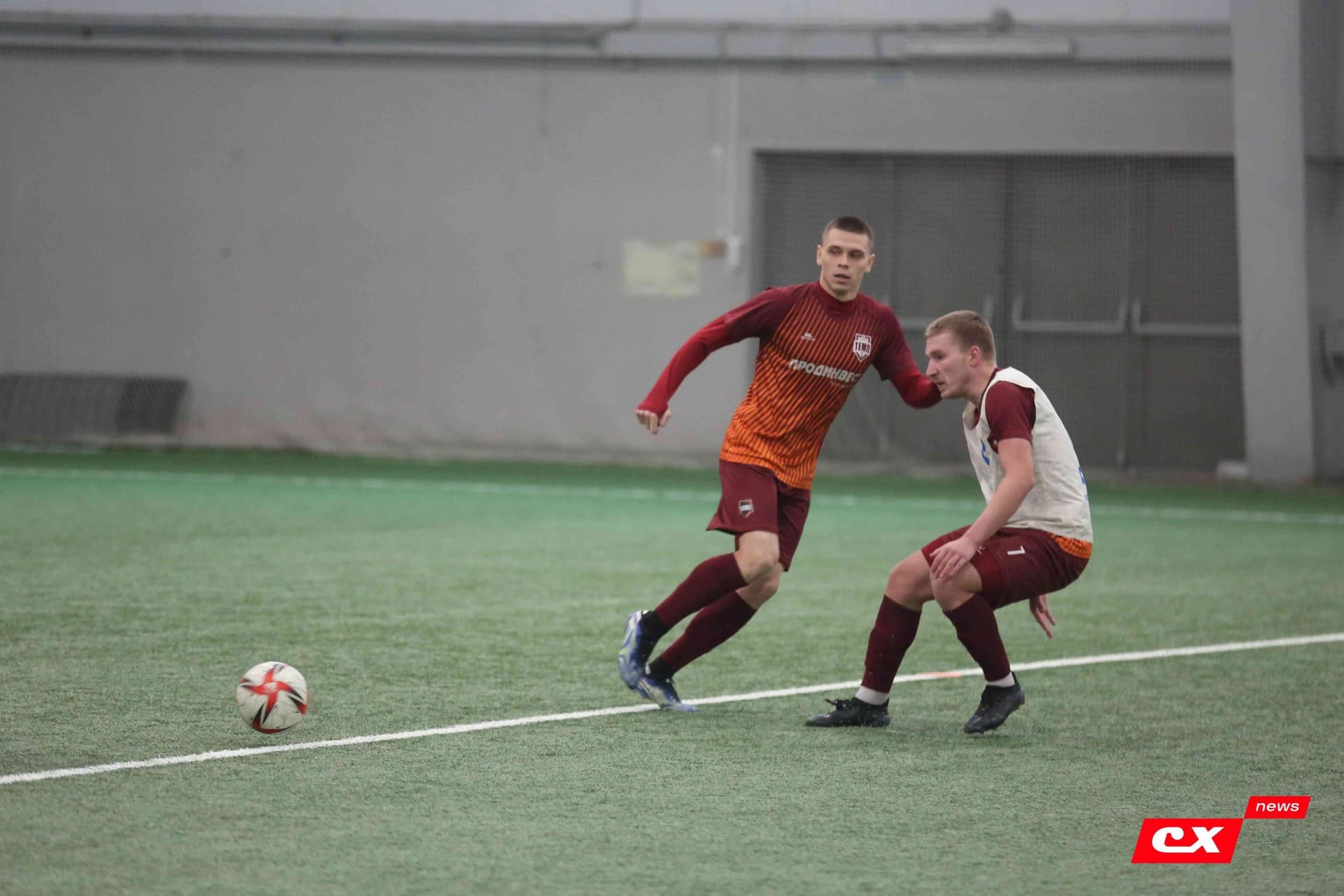 «Темп» 1:2 «Полимер». Кубок Алтайского края. 29.09.2023. CX News — кадр 3