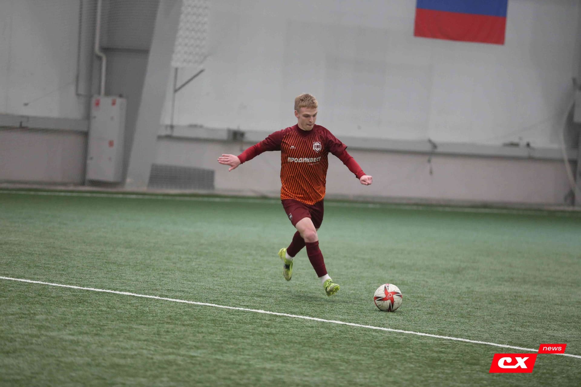 «Темп» 1:2 «Полимер». Кубок Алтайского края. 29.09.2023. CX News — кадр 32