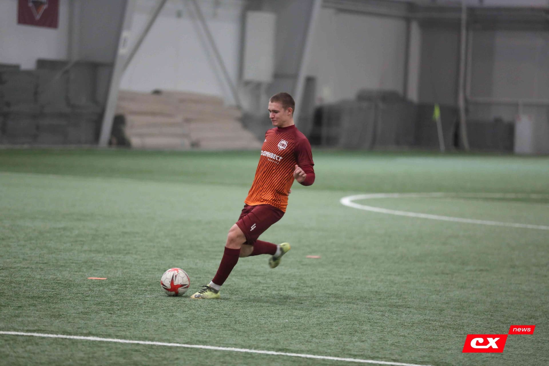 «Темп» 1:2 «Полимер». Кубок Алтайского края. 29.09.2023. CX News — кадр 33