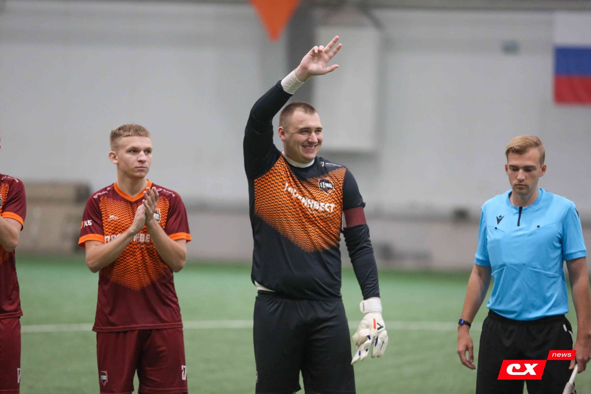 «Темп» 1:2 «Полимер». Кубок Алтайского края. 29.09.2023. CX News — кадр 44