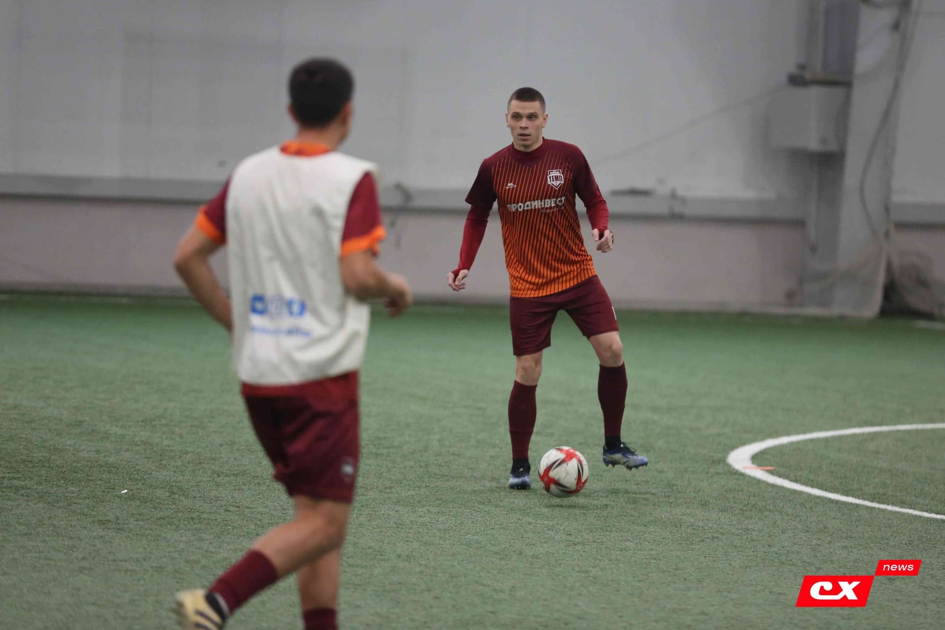 «Темп» 1:2 «Полимер». Кубок Алтайского края. 29.09.2023. CX News — кадр 5