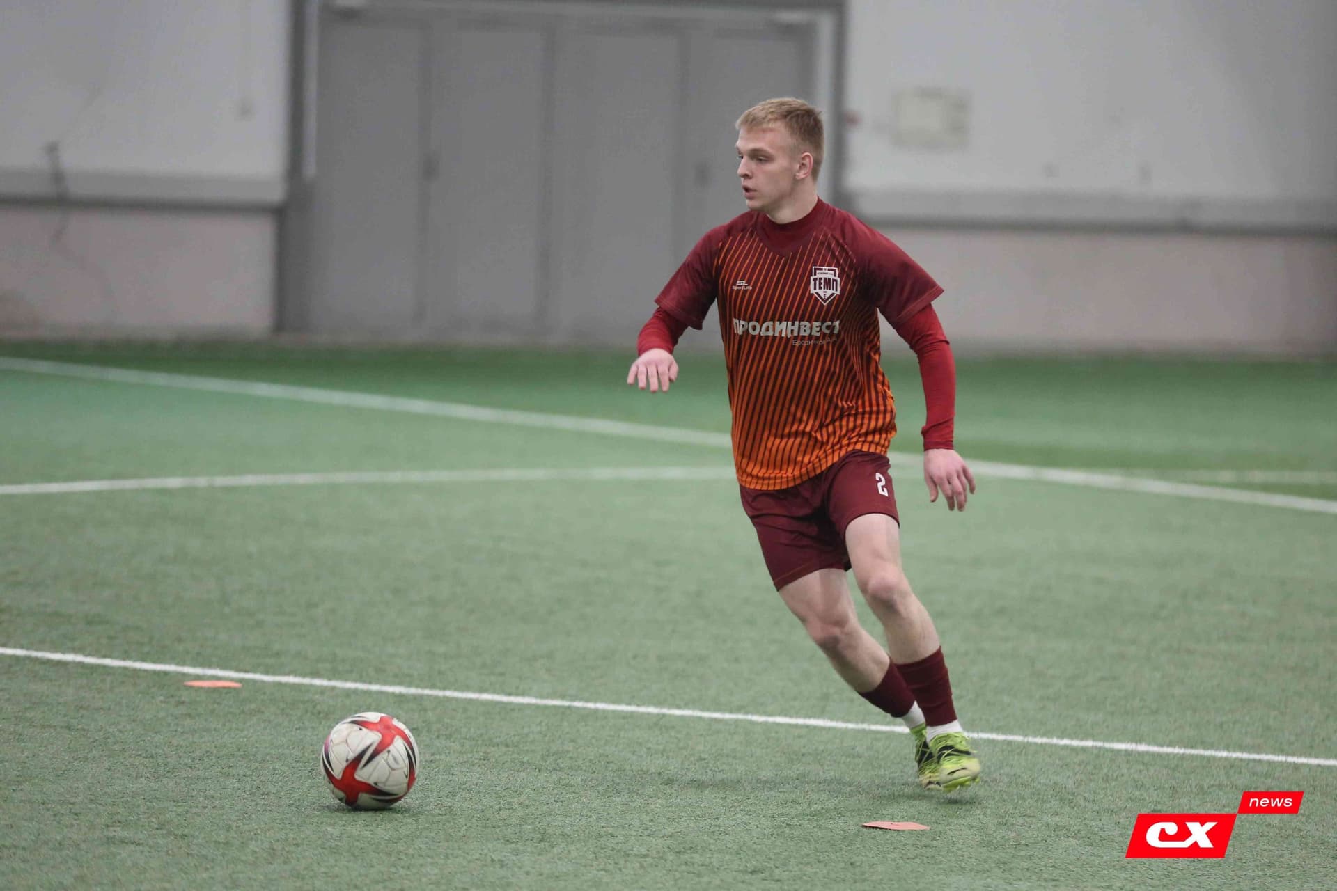 «Темп» 1:2 «Полимер». Кубок Алтайского края. 29.09.2023. CX News — кадр 6