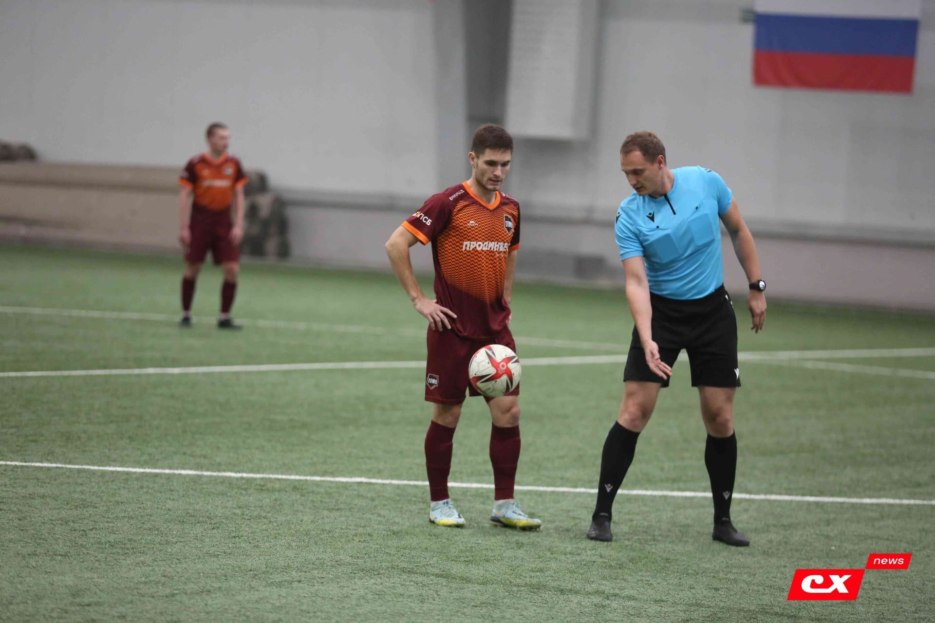 «Темп» 1:2 «Полимер». Кубок Алтайского края. 29.09.2023. CX News — кадр 69