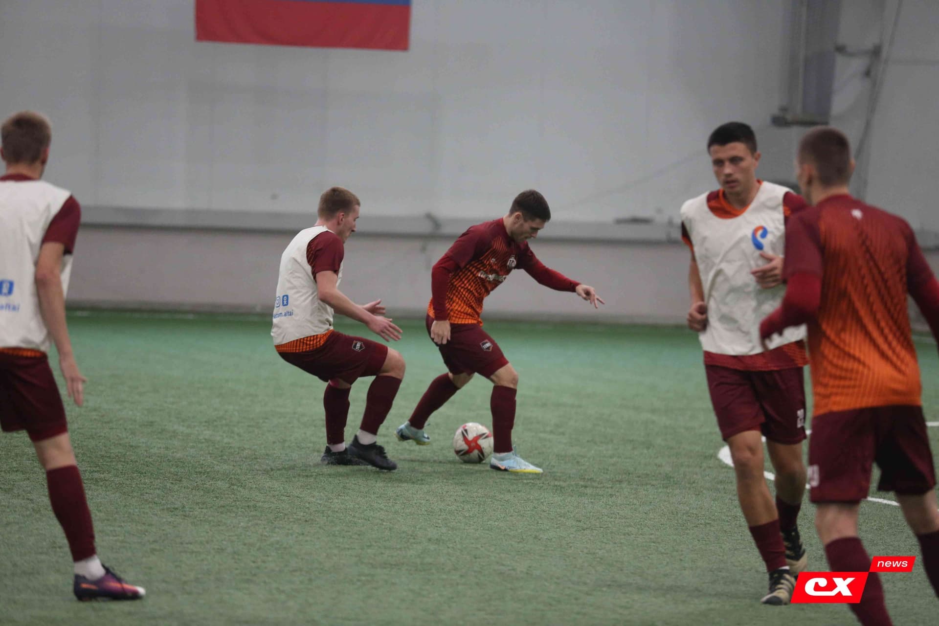 «Темп» 1:2 «Полимер». Кубок Алтайского края. 29.09.2023. CX News — кадр 7