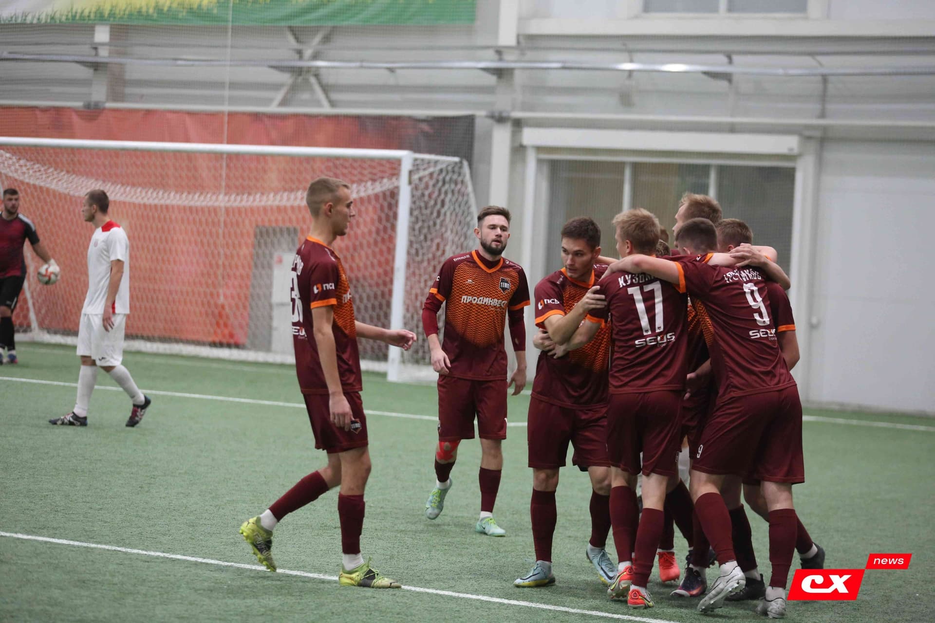 «Темп» 1:2 «Полимер». Кубок Алтайского края. 29.09.2023. CX News — кадр 78