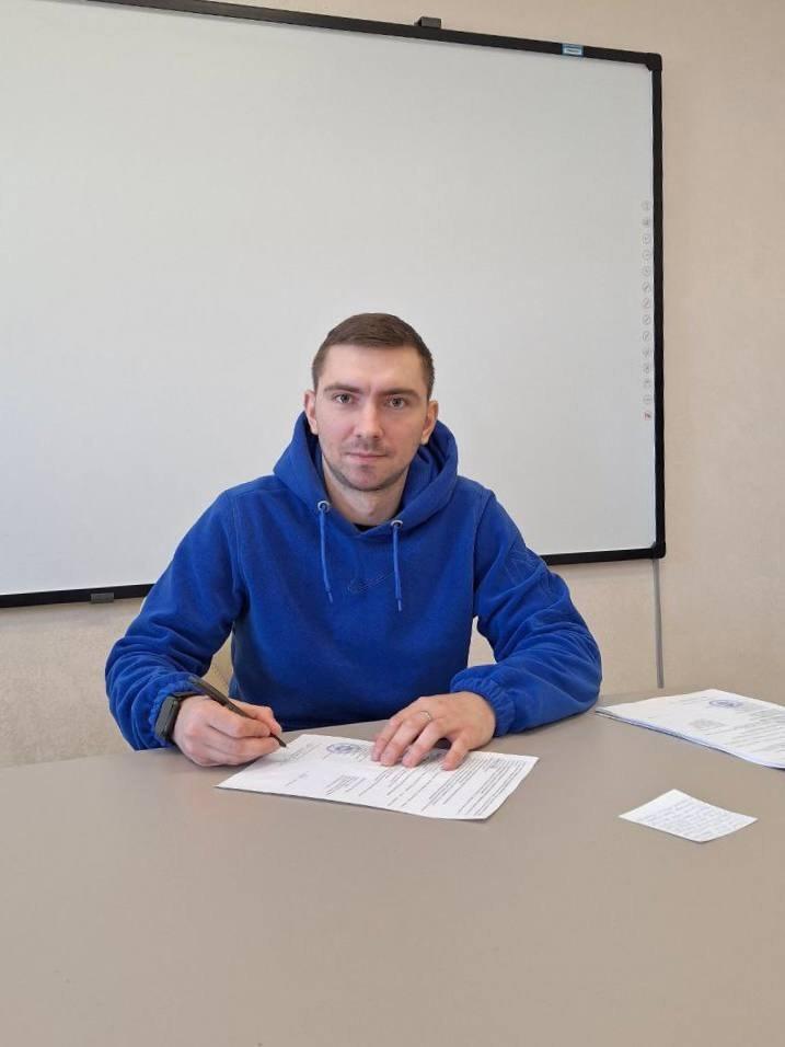 Ещё один новичок — Владислав Троценко!