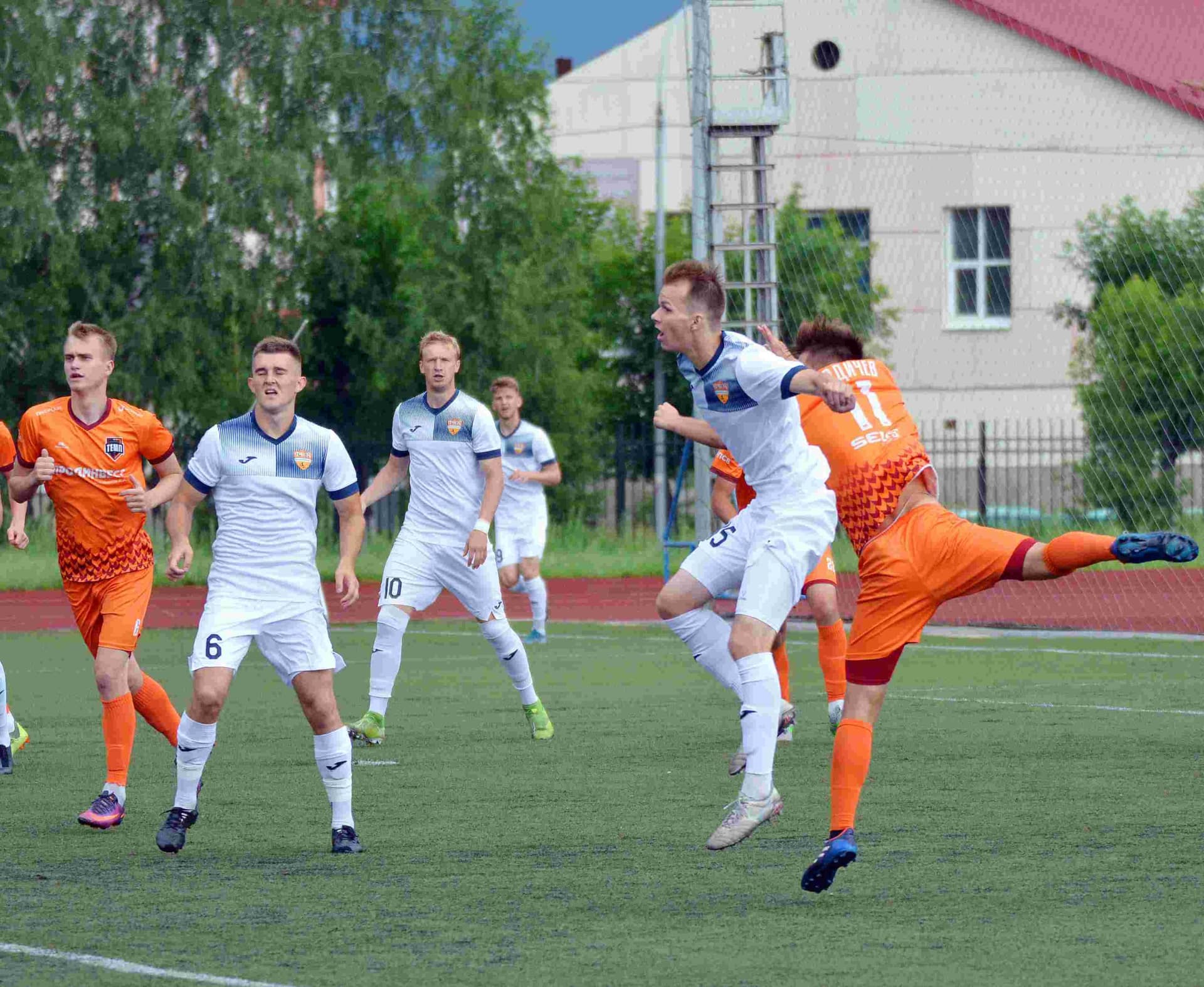 «Распадская» 1:1 «Темп». Кубок Сибири. 16.07.2023 — кадр 6