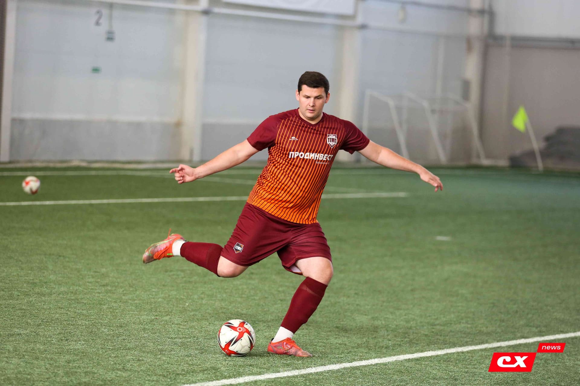 «Темп» 2:5 «Новокузнецк». III дивизион. 08.09.2023. CX News — кадр 16