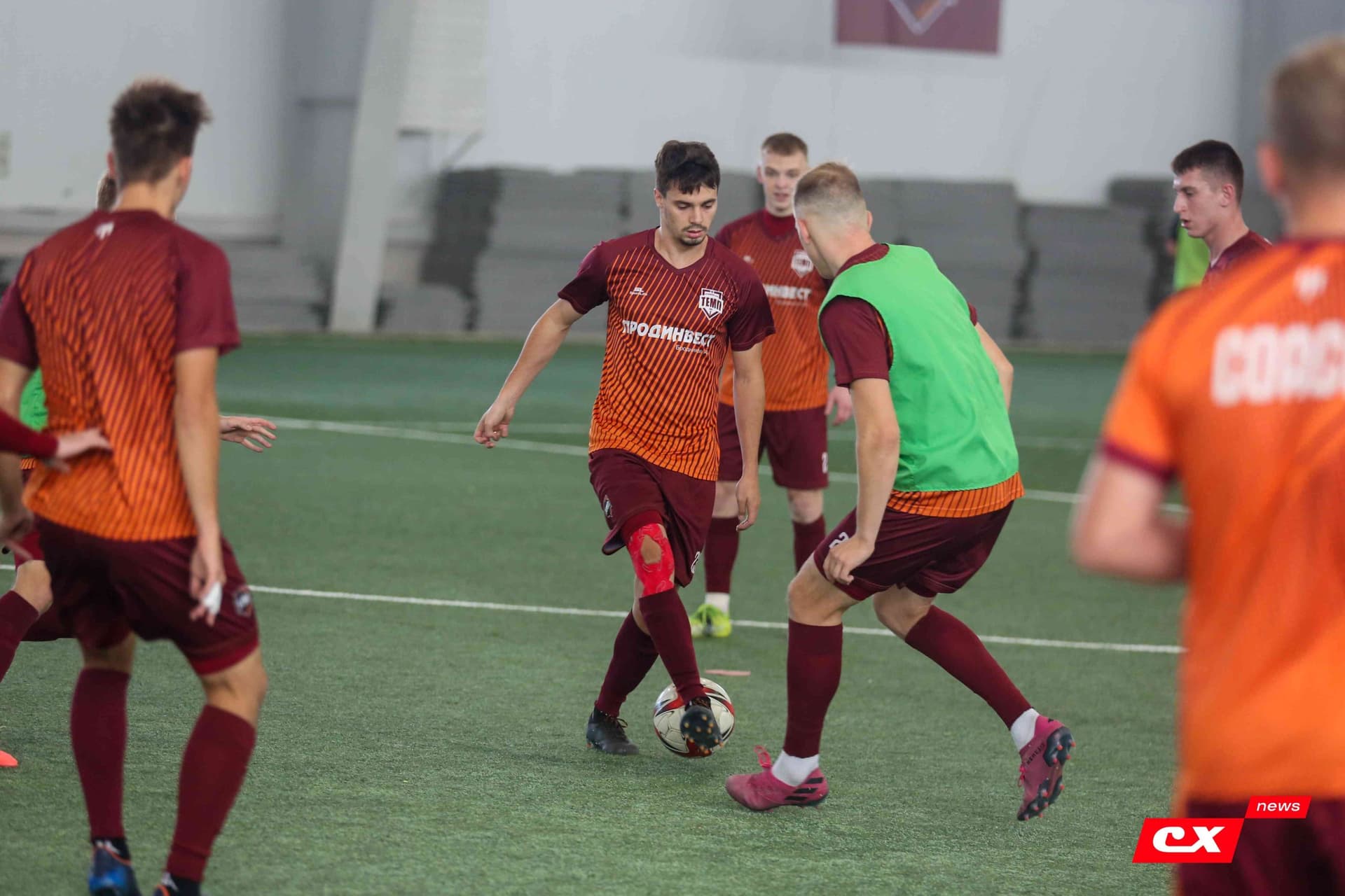 «Темп» 2:5 «Новокузнецк». III дивизион. 08.09.2023. CX News — кадр 17