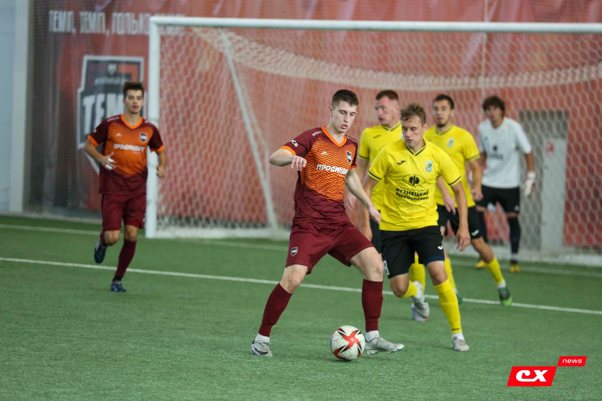 «Темп» 2:5 «Новокузнецк». III дивизион. 08.09.2023. CX News — кадр 39