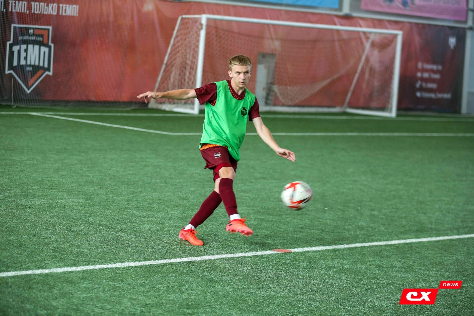 «Темп» 2:5 «Новокузнецк». III дивизион. 08.09.2023. CX News — кадр 6