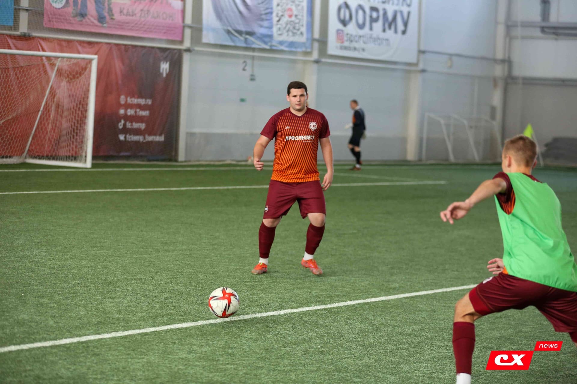 «Темп» 2:5 «Новокузнецк». III дивизион. 08.09.2023. CX News — кадр 7