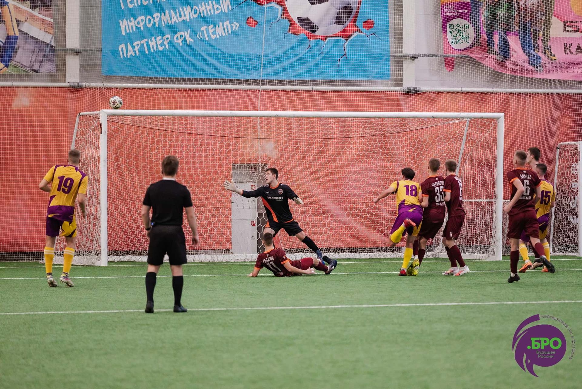 Сборная «Лиги .БРО» 2:2 (пен. 3-5) «Темп». MATCHDAY. 23.12.2023 — кадр 106