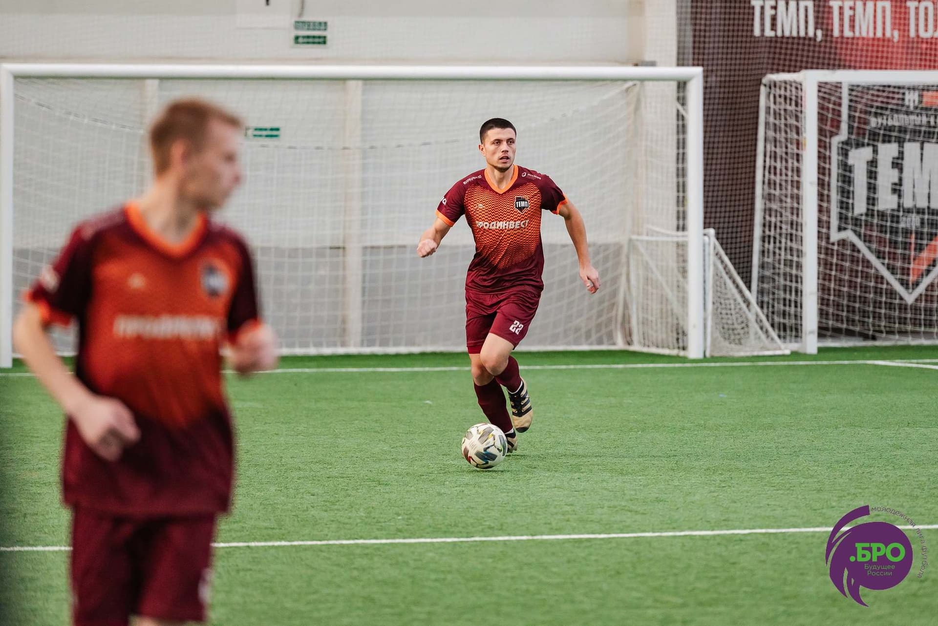 Сборная «Лиги .БРО» 2:2 (пен. 3-5) «Темп». MATCHDAY. 23.12.2023 — кадр 24