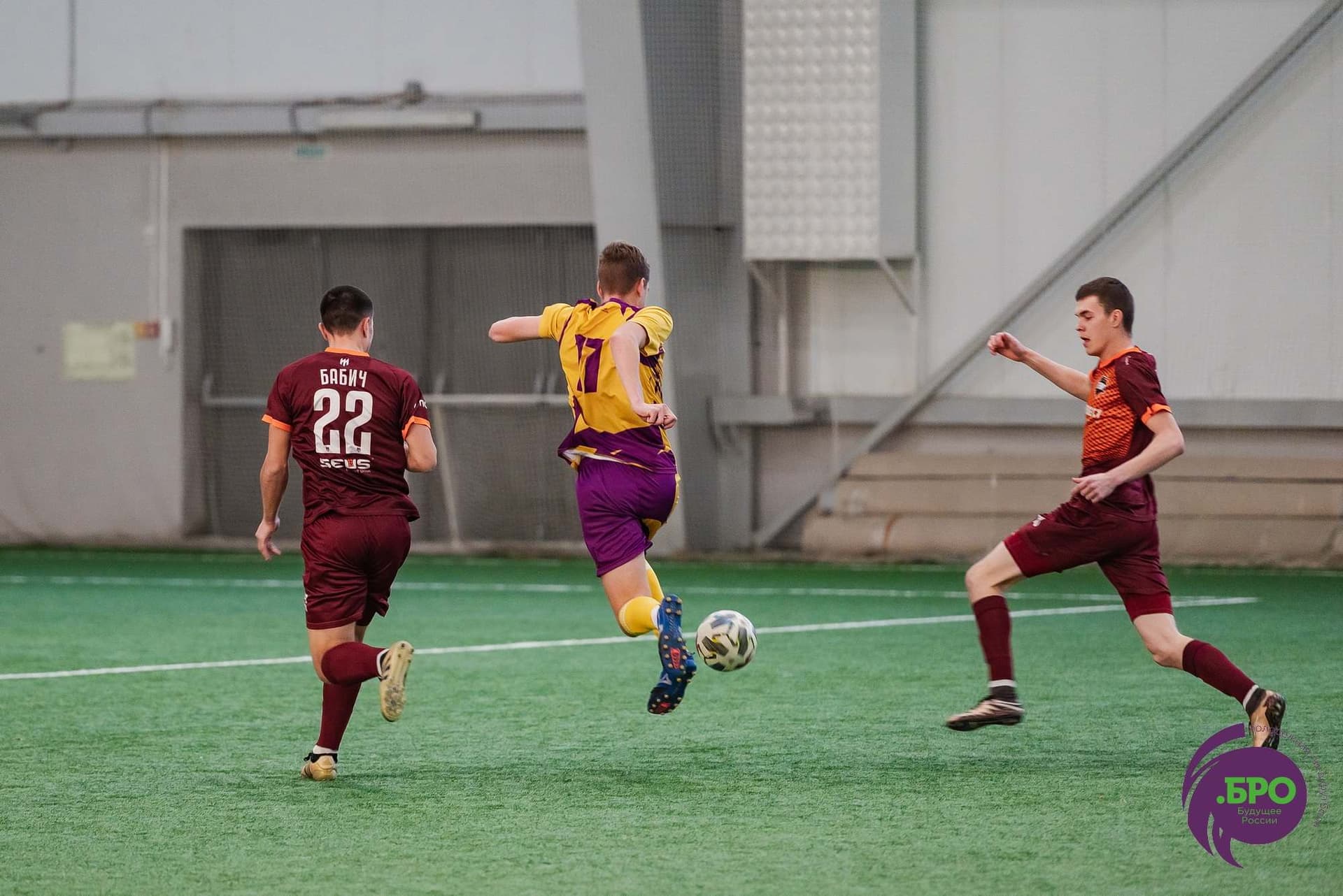 Сборная «Лиги .БРО» 2:2 (пен. 3-5) «Темп». MATCHDAY. 23.12.2023 — кадр 26