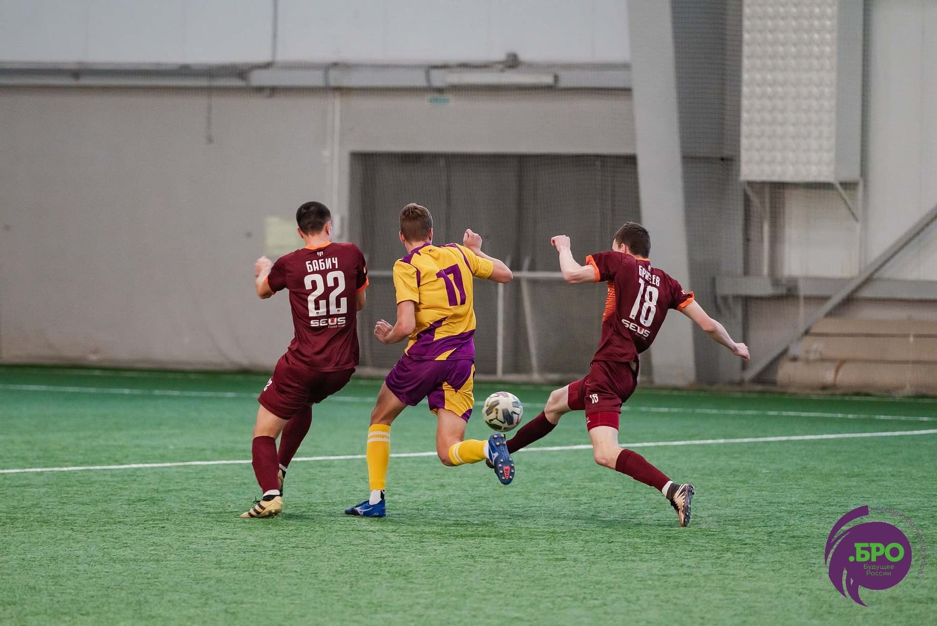 Сборная «Лиги .БРО» 2:2 (пен. 3-5) «Темп». MATCHDAY. 23.12.2023 — кадр 27