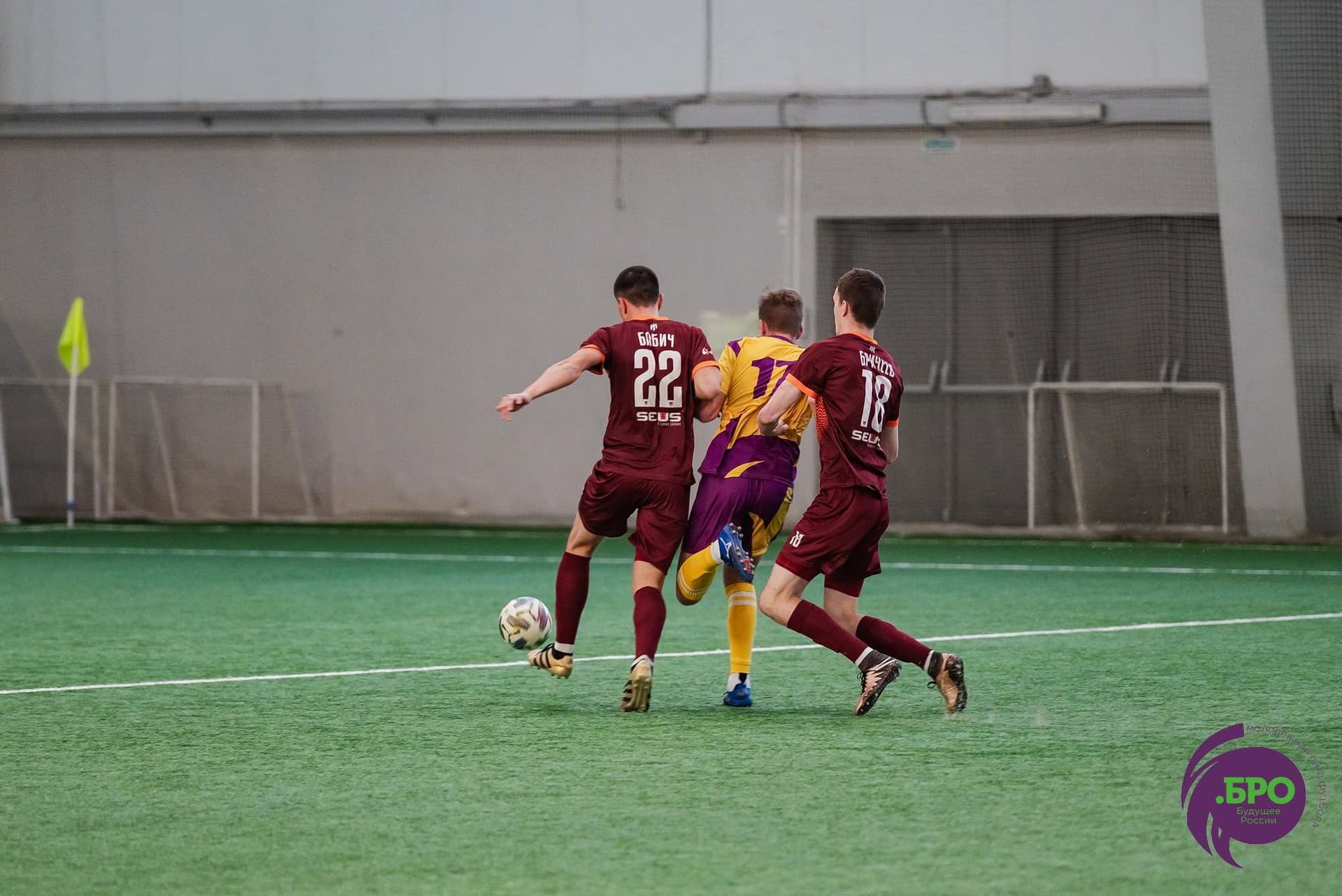 Сборная «Лиги .БРО» 2:2 (пен. 3-5) «Темп». MATCHDAY. 23.12.2023 — кадр 28