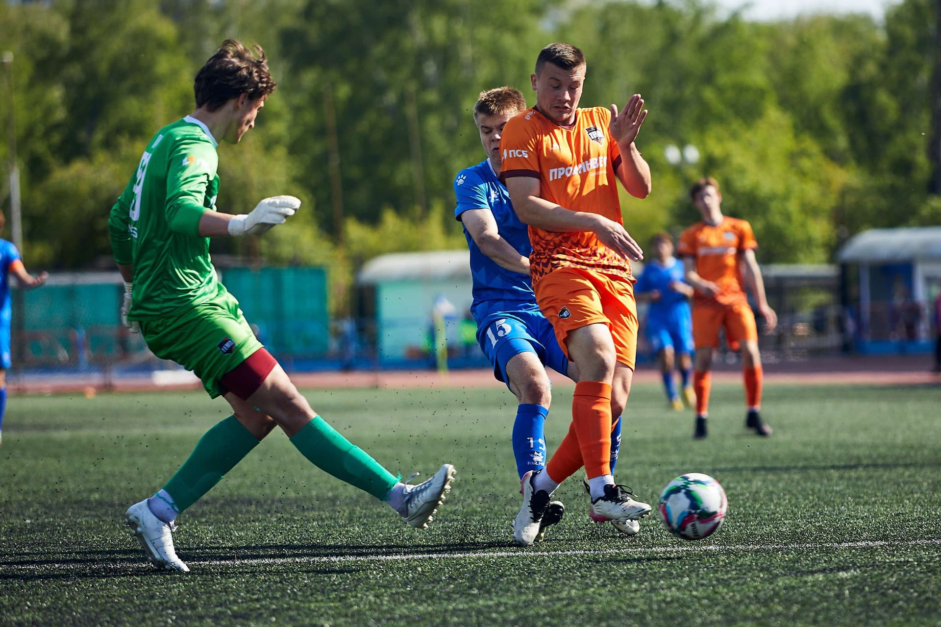 «Новосибирск-М» 1:1 «Темп». Третья лига. 02.06.2024. Пресс-служба «Новосибирска-М» — кадр 33