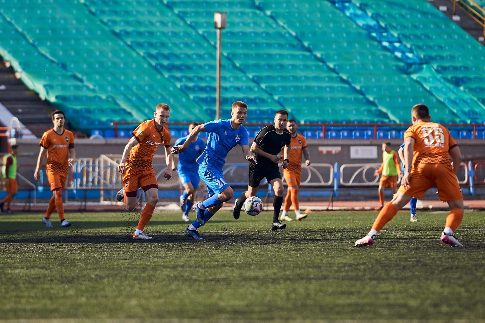 «Новосибирск-М» 1:1 «Темп». Третья лига. 02.06.2024. Пресс-служба «Новосибирска-М» — кадр 75