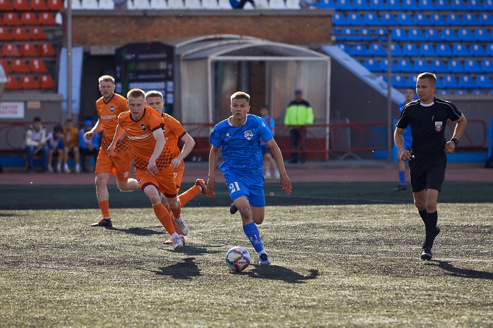 «Новосибирск-М» 1:1 «Темп». Третья лига. 02.06.2024. Пресс-служба «Новосибирска-М» — кадр 89