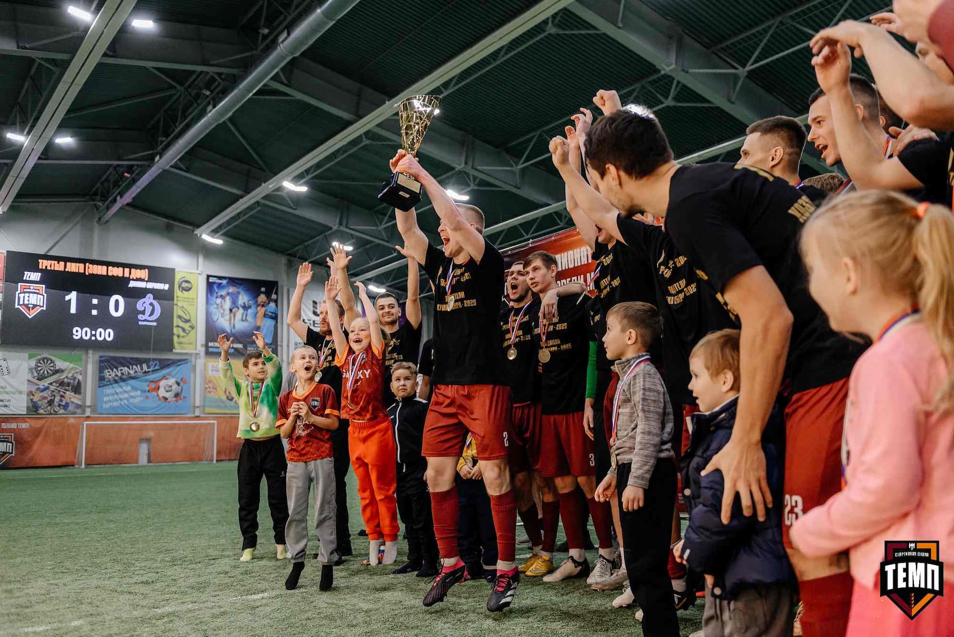 «Темп» 1:0 «Динамо-Барнаул-М». Третья лига. 05.10.2025 — кадр 261