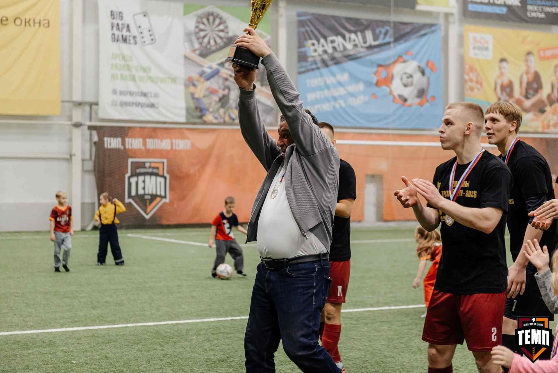 «Темп» 1:0 «Динамо-Барнаул-М». Третья лига. 05.10.2025 — кадр 278