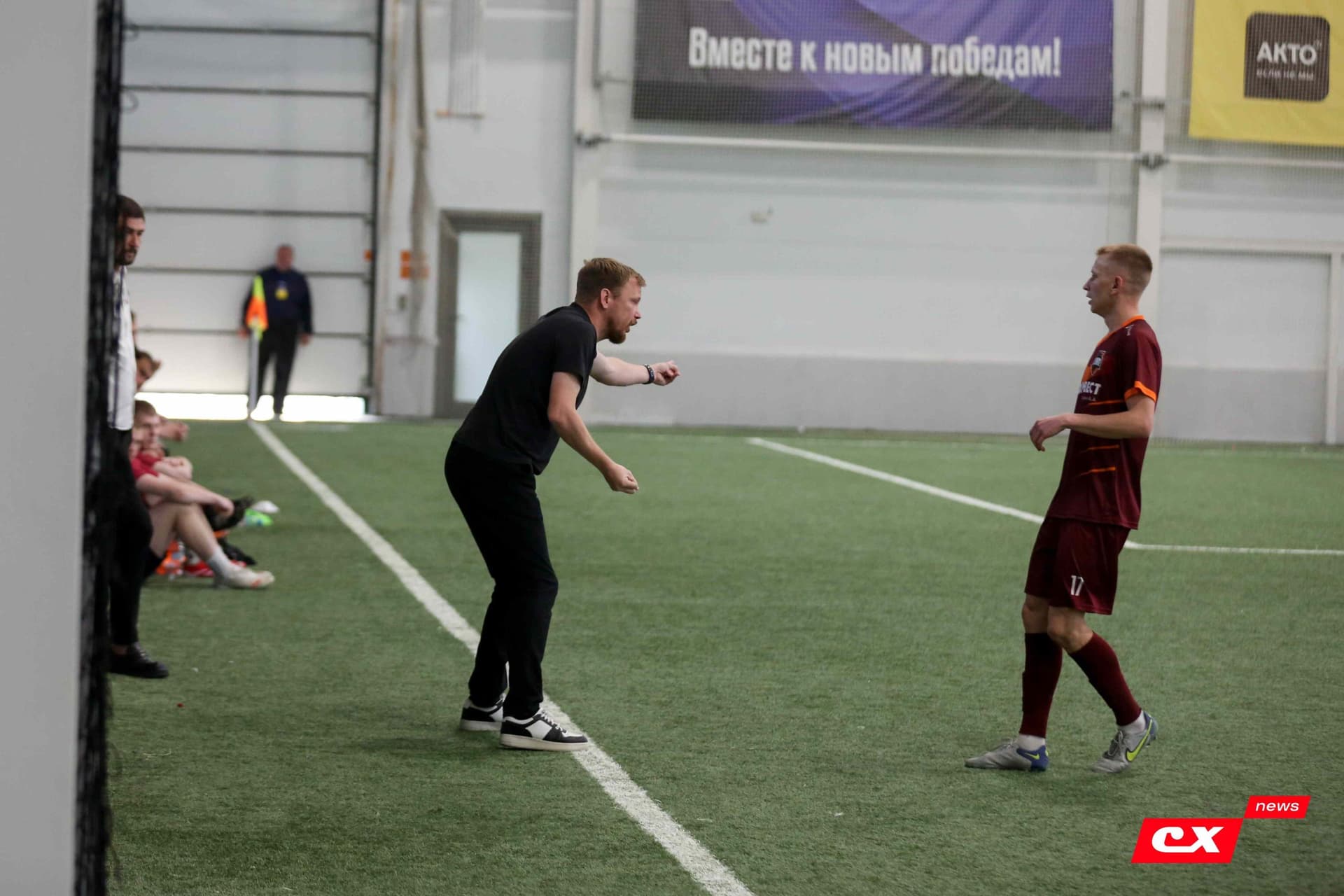 «Темп» 1:0 «Новокузнецк». Третья лига. 02.05.2025. Владимир Мартынов («CX News») — кадр 103