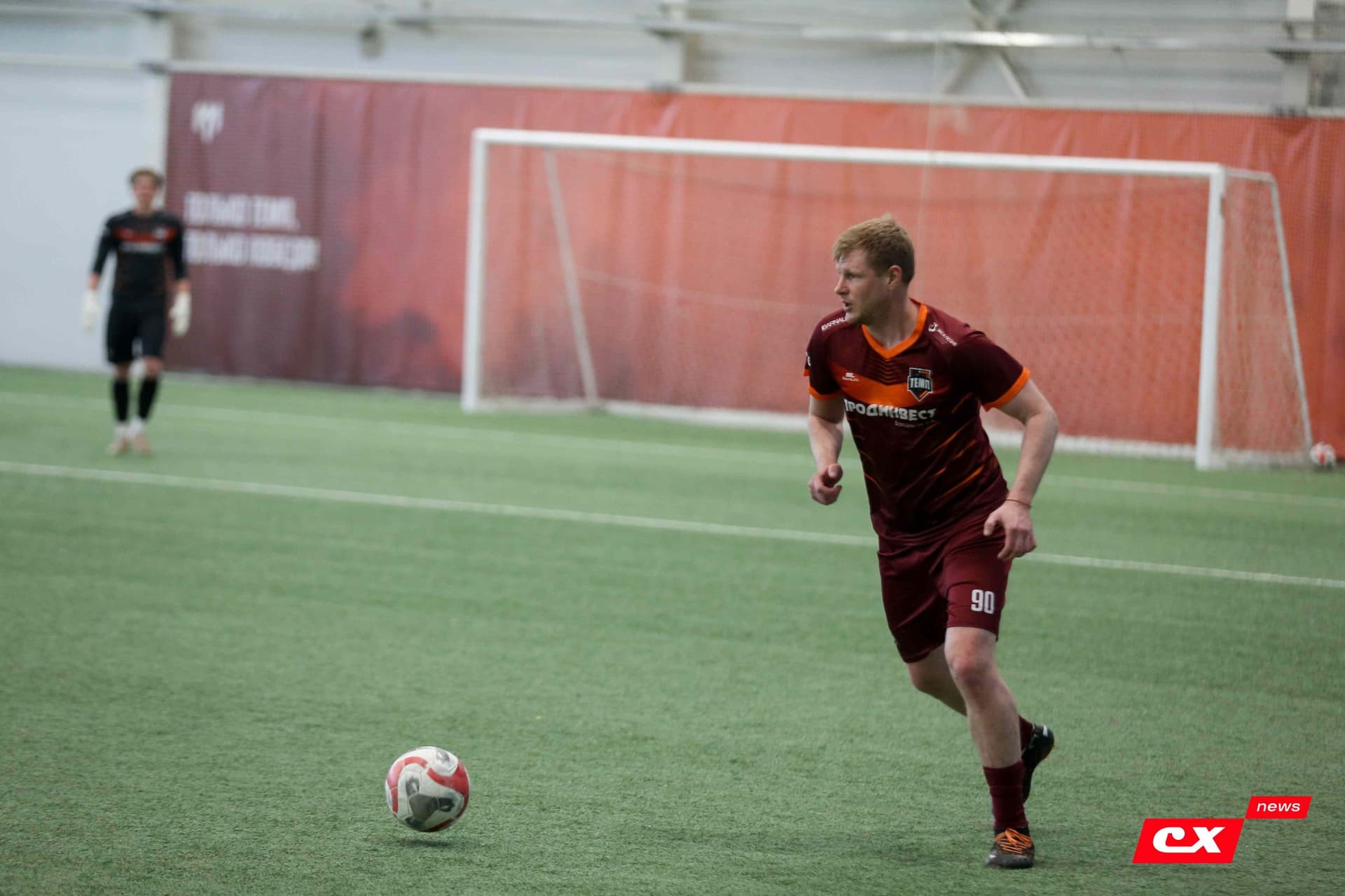 «Темп» 1:0 «Новокузнецк». Третья лига. 02.05.2025. Владимир Мартынов («CX News») — кадр 105