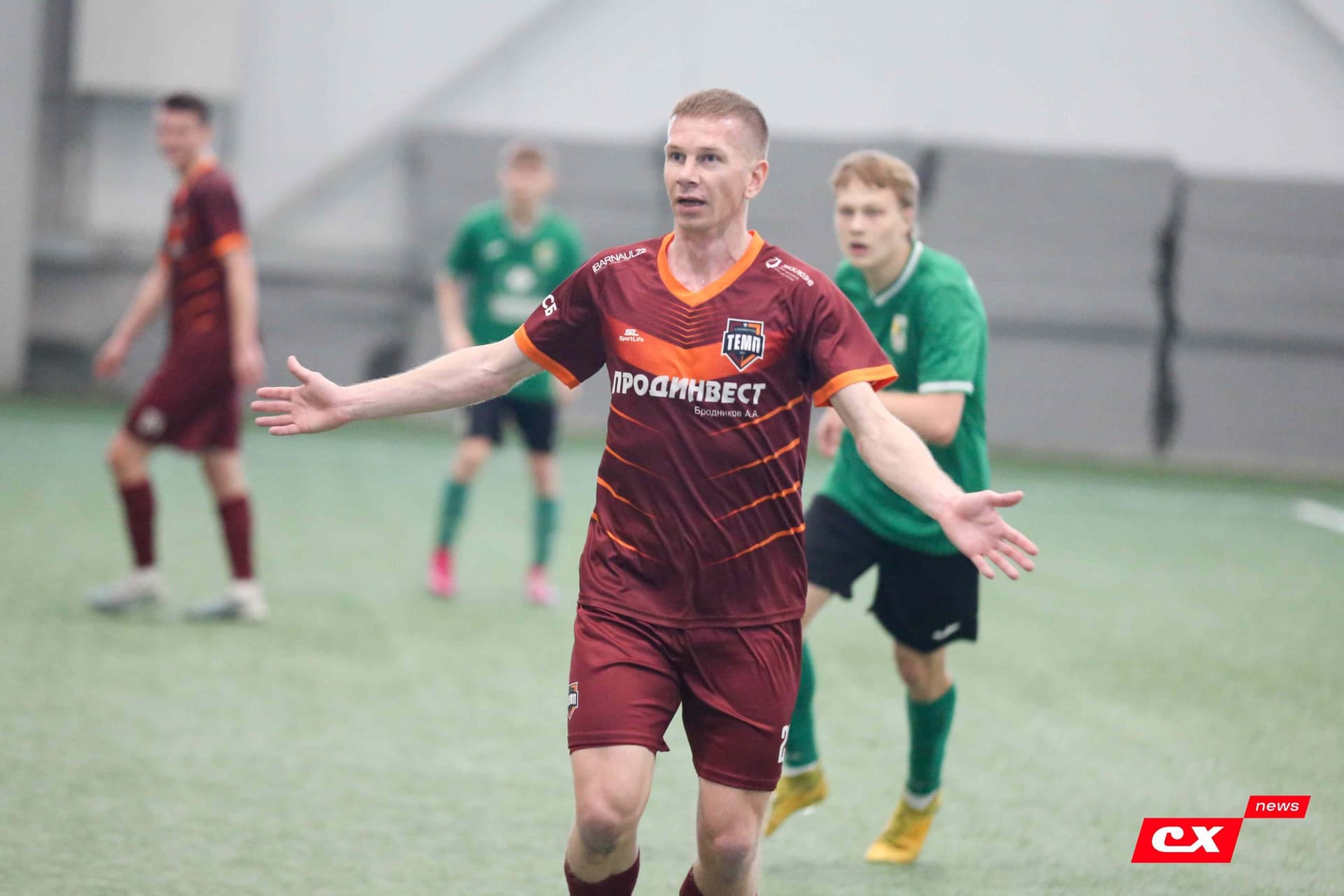 «Темп» 1:0 «Новокузнецк». Третья лига. 02.05.2025. Владимир Мартынов («CX News») — кадр 116